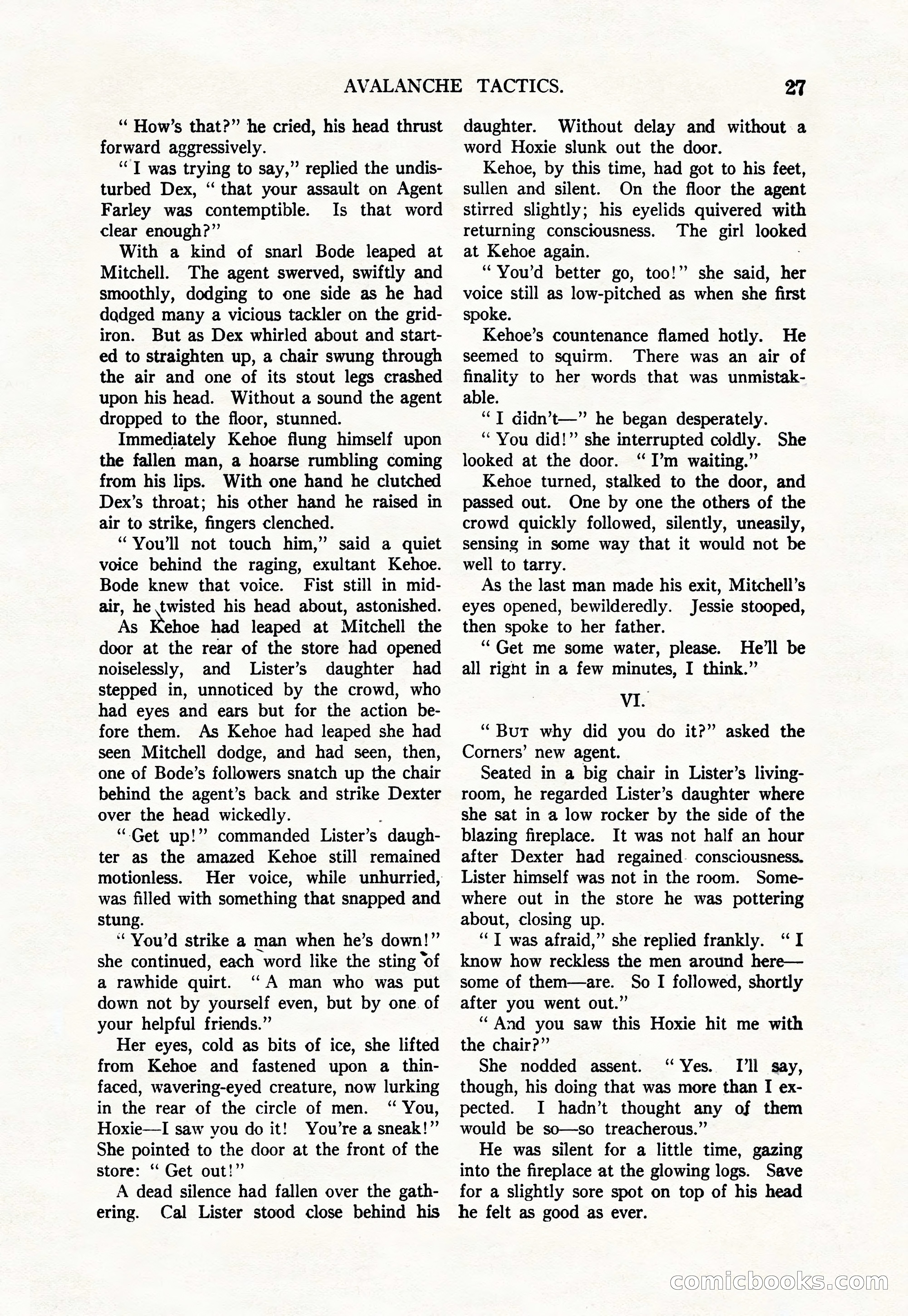 Argosy, Vol. 111, No. 1 — page 37 of 188