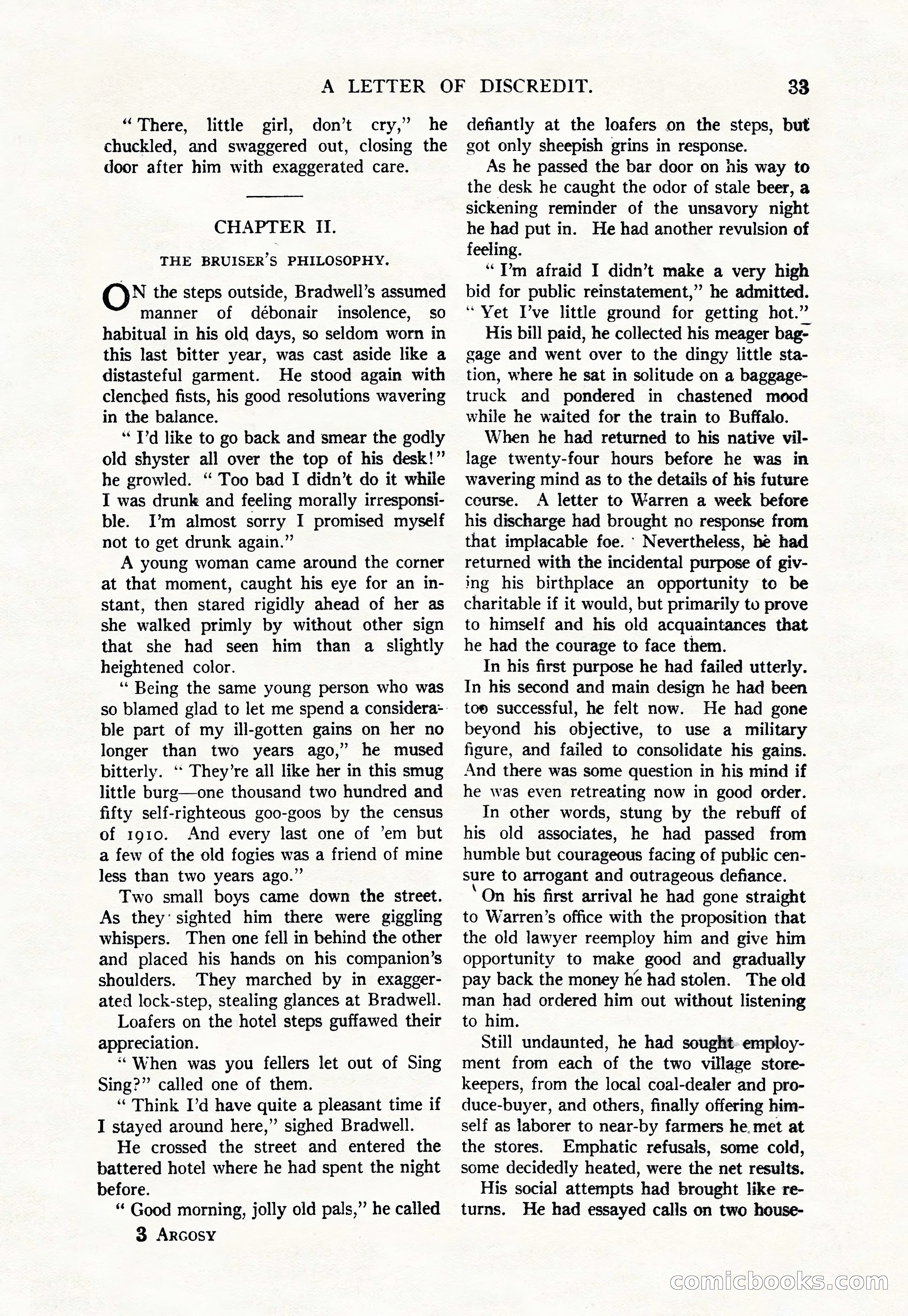 Argosy, Vol. 111, No. 1 — page 43 of 188