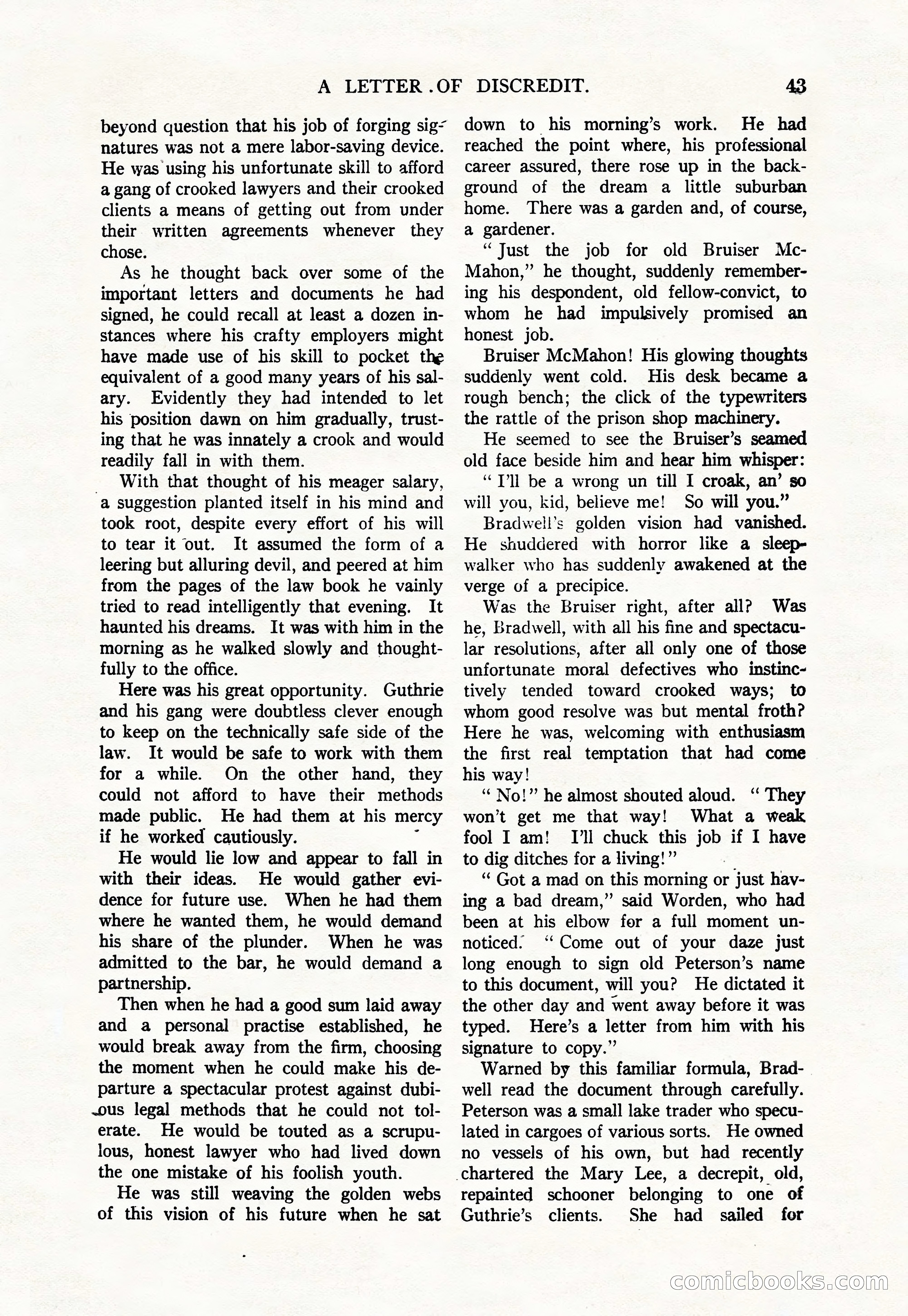 Argosy, Vol. 111, No. 1 — page 53 of 188