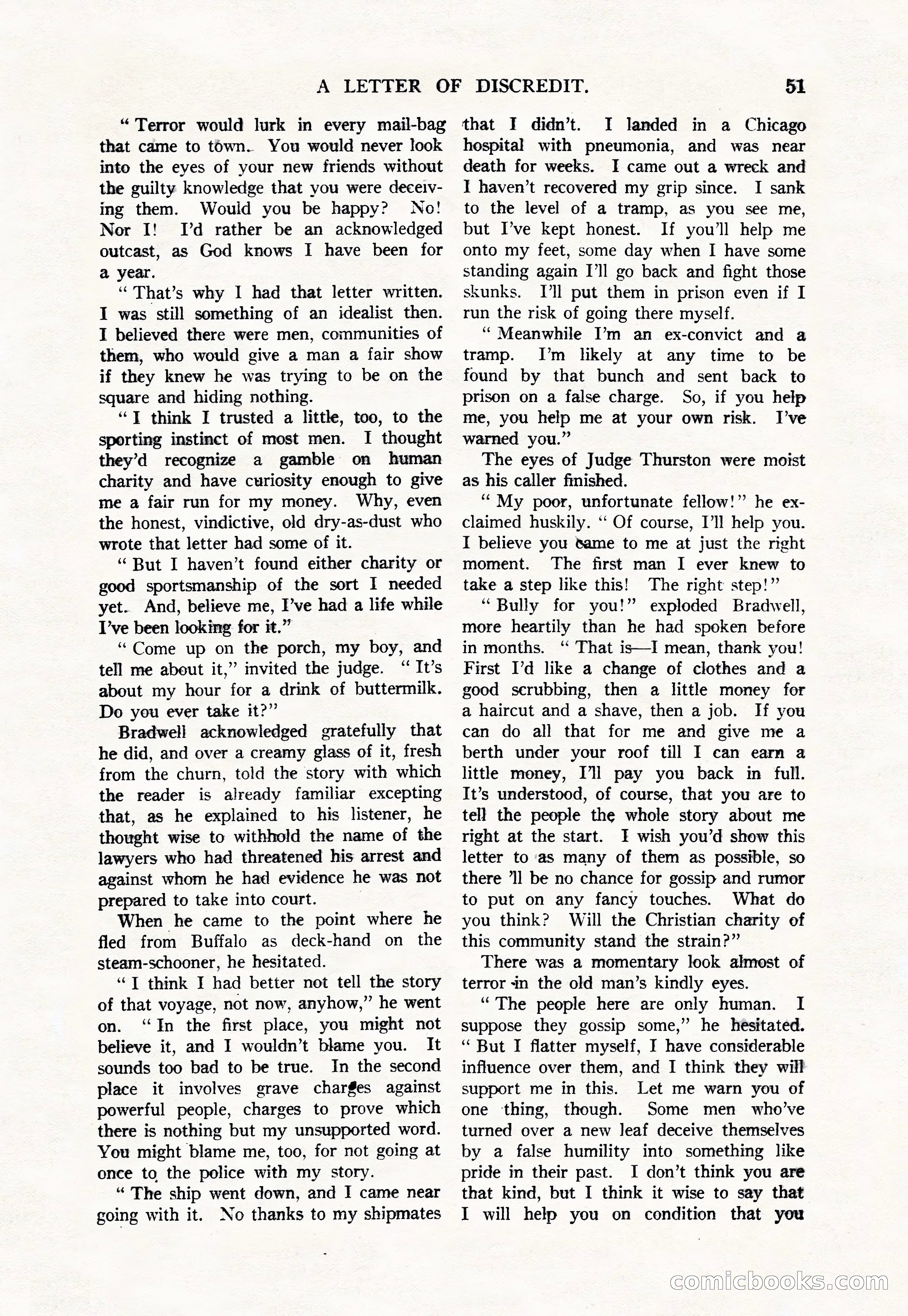 Argosy, Vol. 111, No. 1 — page 61 of 188