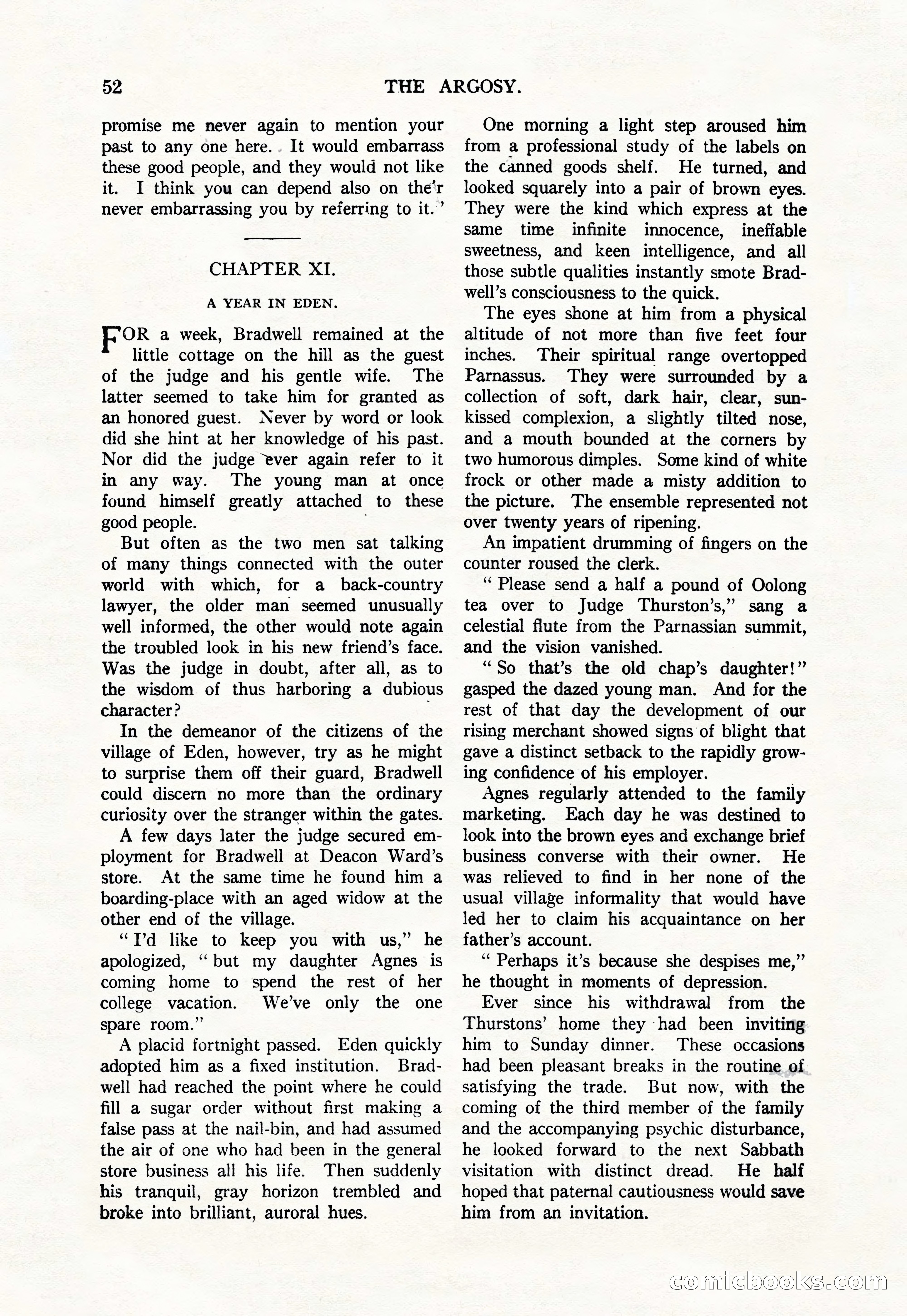 Argosy, Vol. 111, No. 1 — page 62 of 188