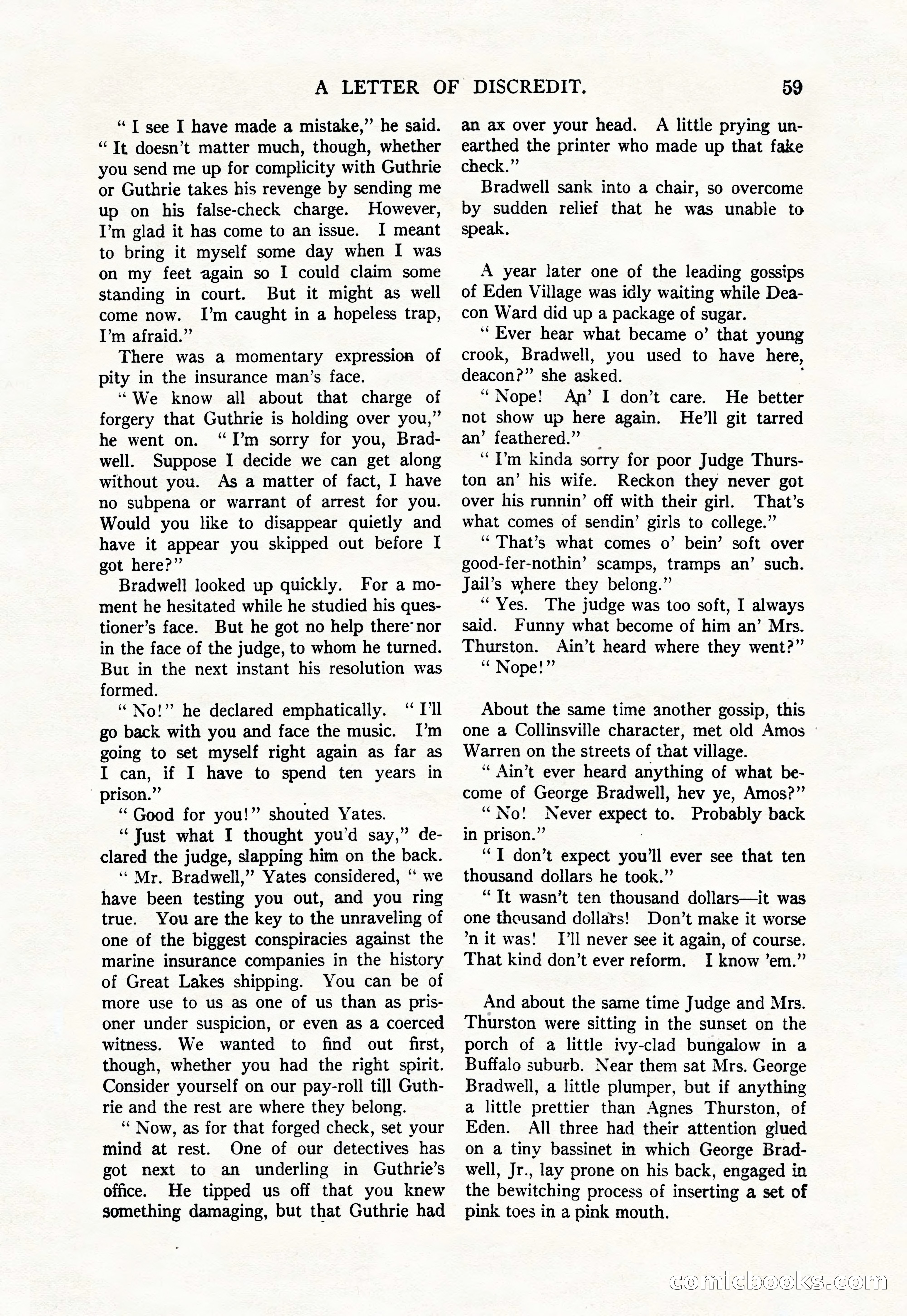 Argosy, Vol. 111, No. 1 — page 69 of 188