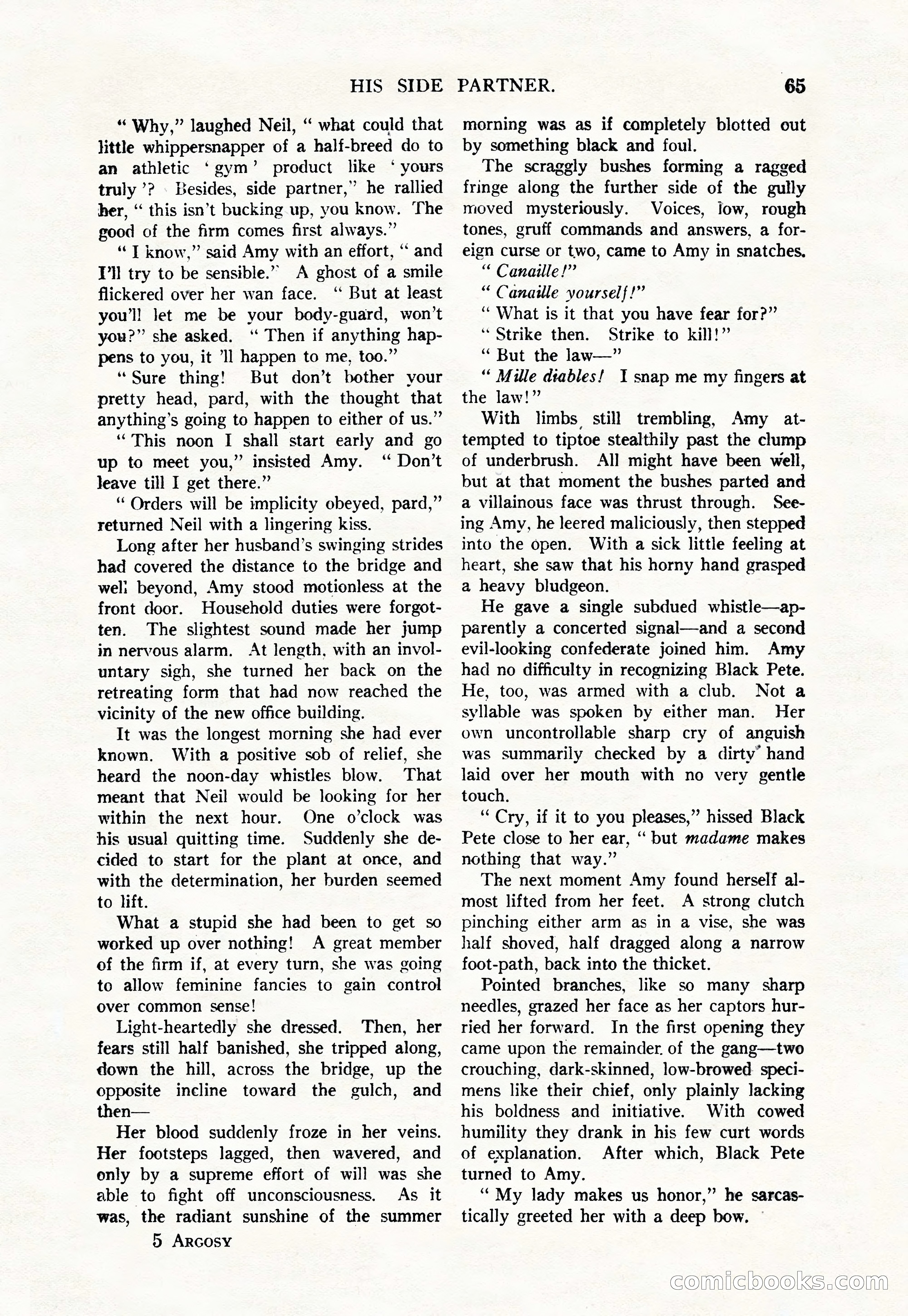 Argosy, Vol. 111, No. 1 — page 75 of 188