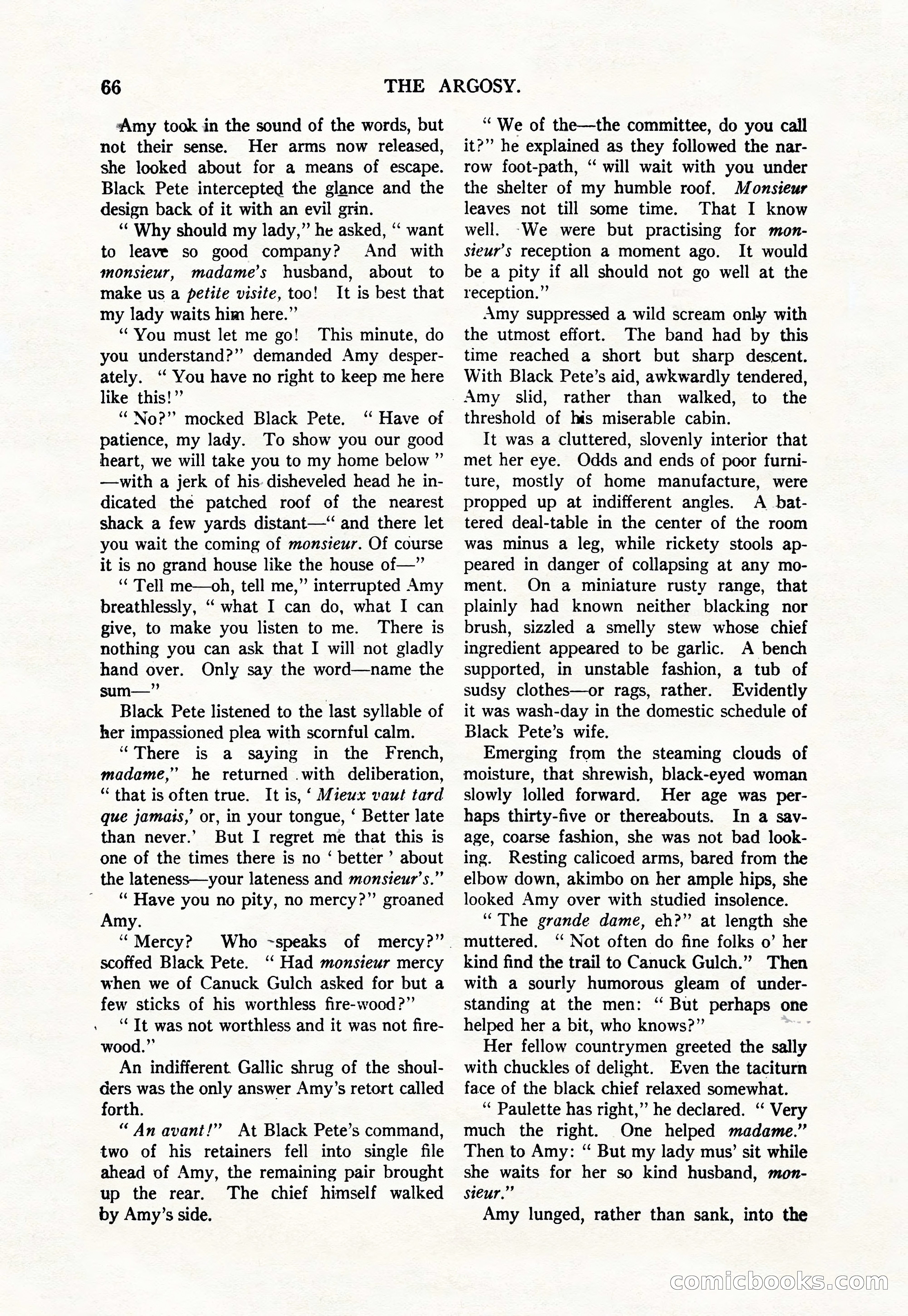 Argosy, Vol. 111, No. 1 — page 76 of 188