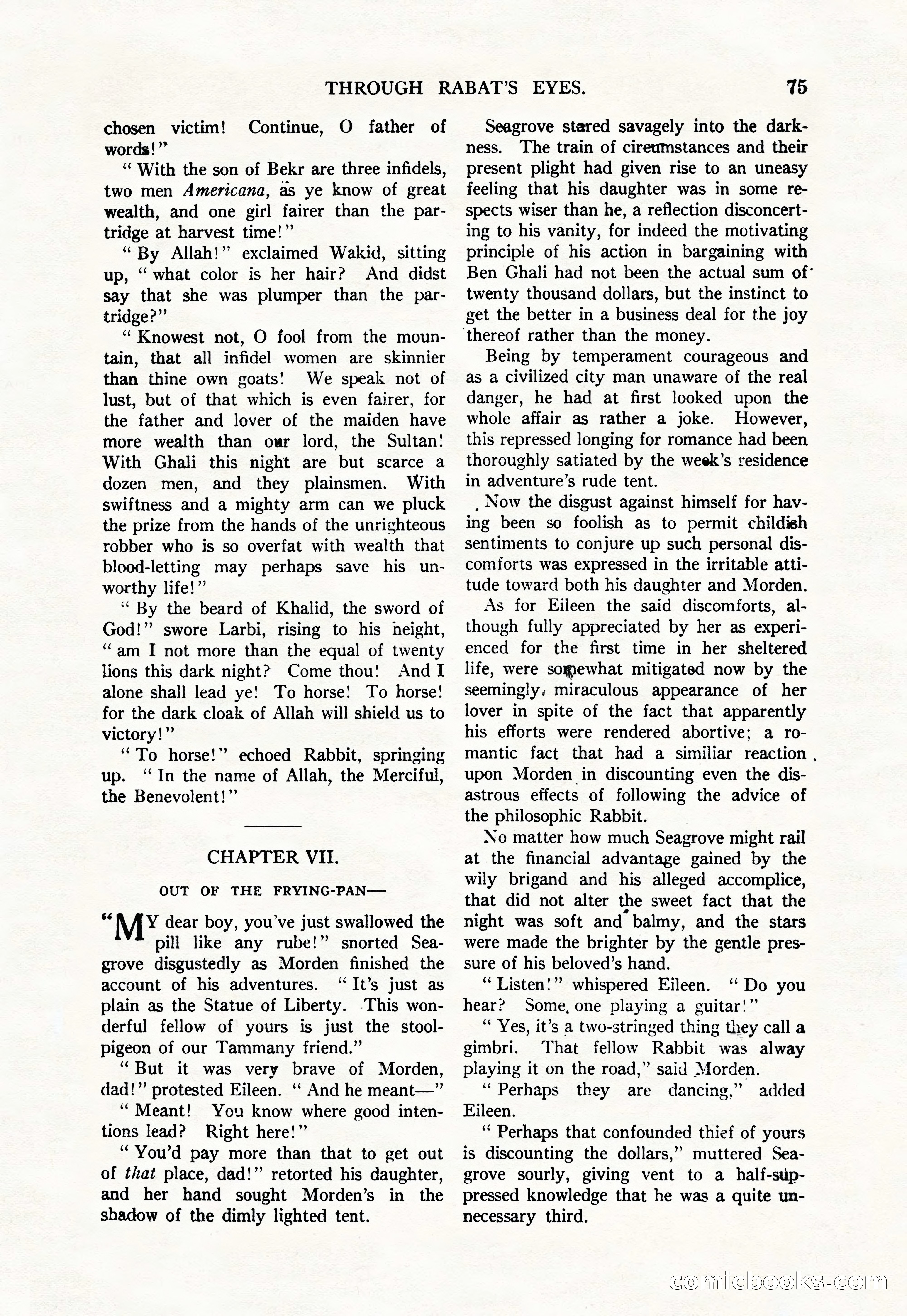 Argosy, Vol. 111, No. 1 — page 85 of 188