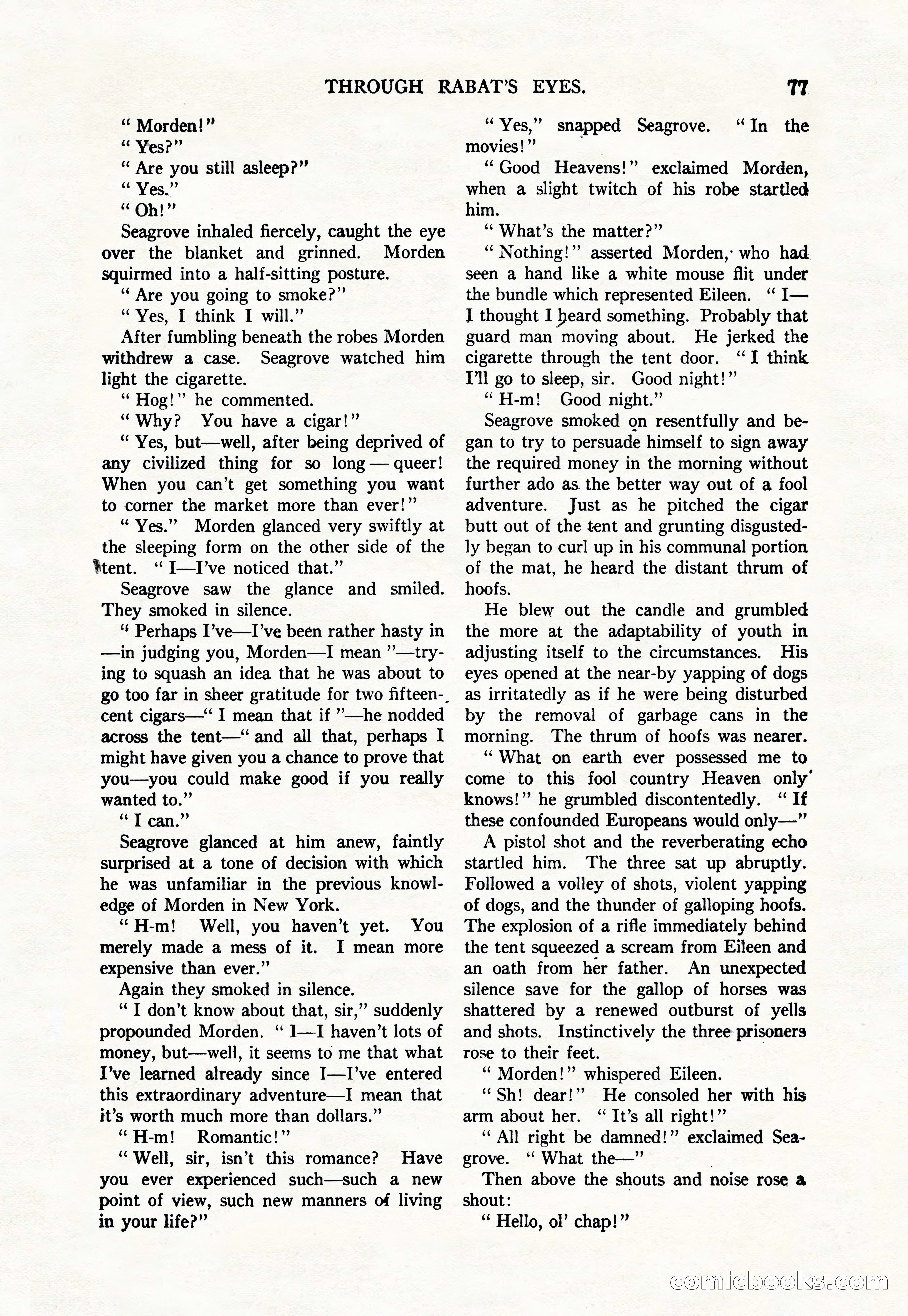 Argosy, Vol. 111, No. 1 — page 87 of 188