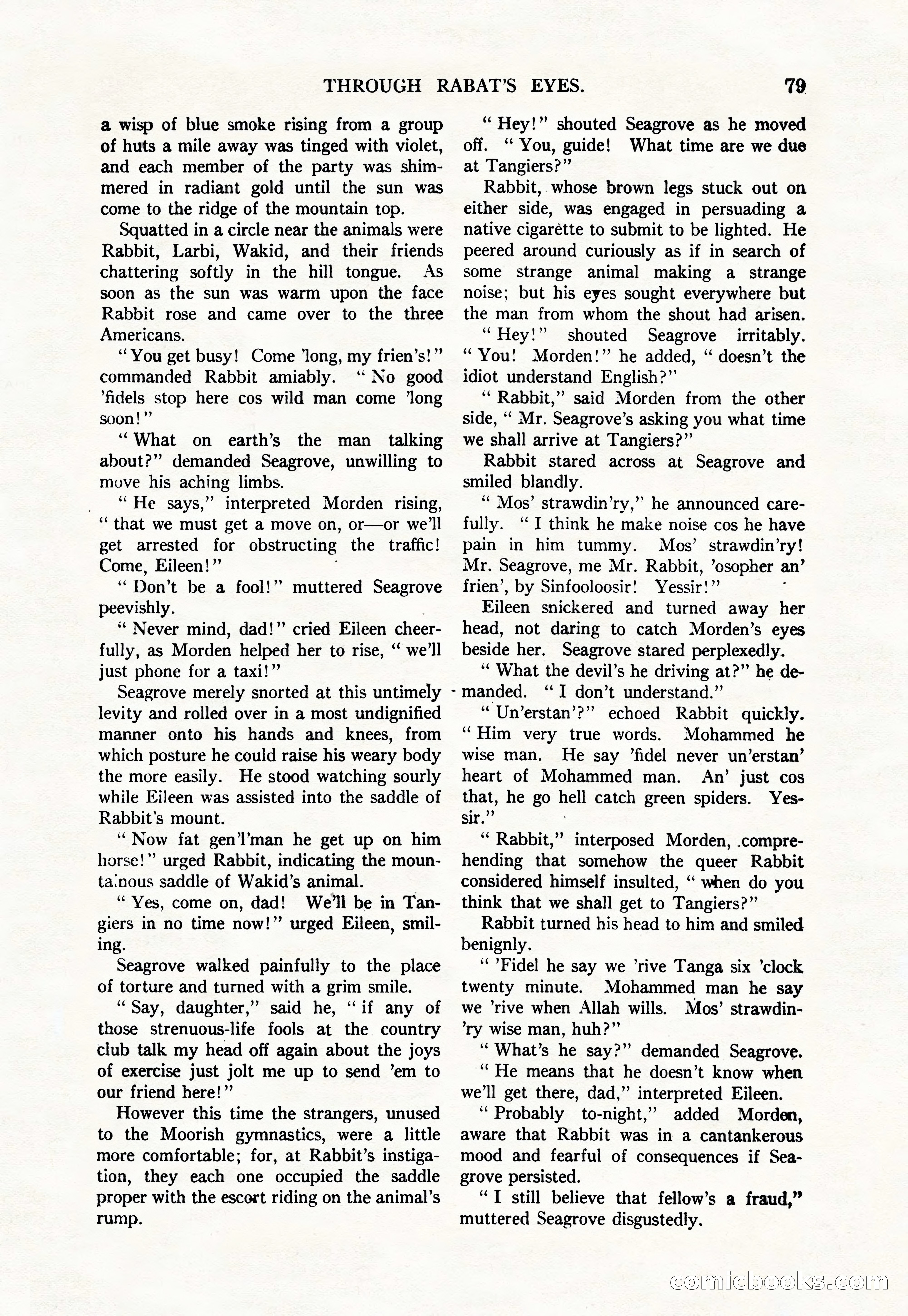 Argosy, Vol. 111, No. 1 — page 89 of 188