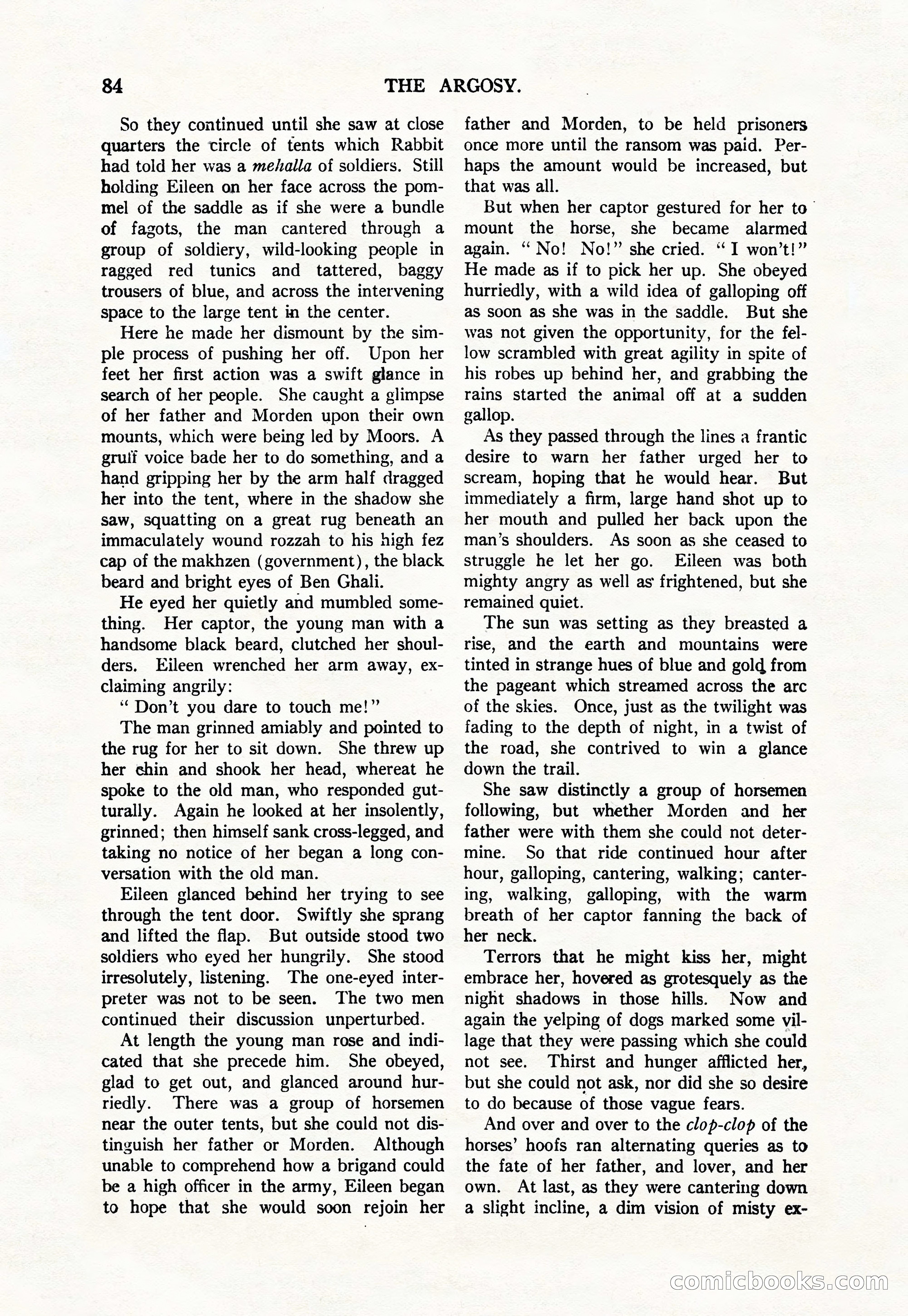 Argosy, Vol. 111, No. 1 — page 94 of 188