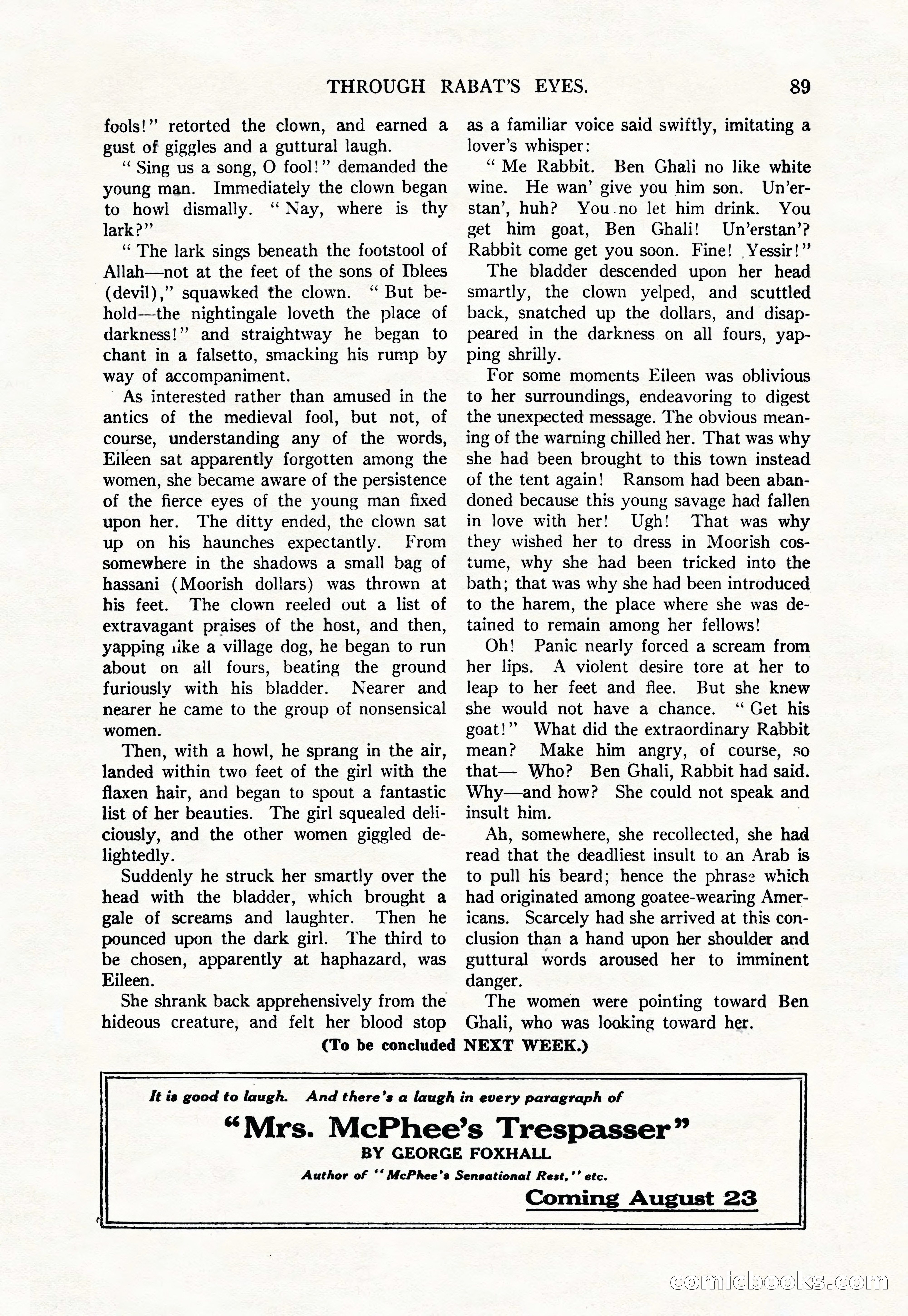 Argosy, Vol. 111, No. 1 — page 99 of 188