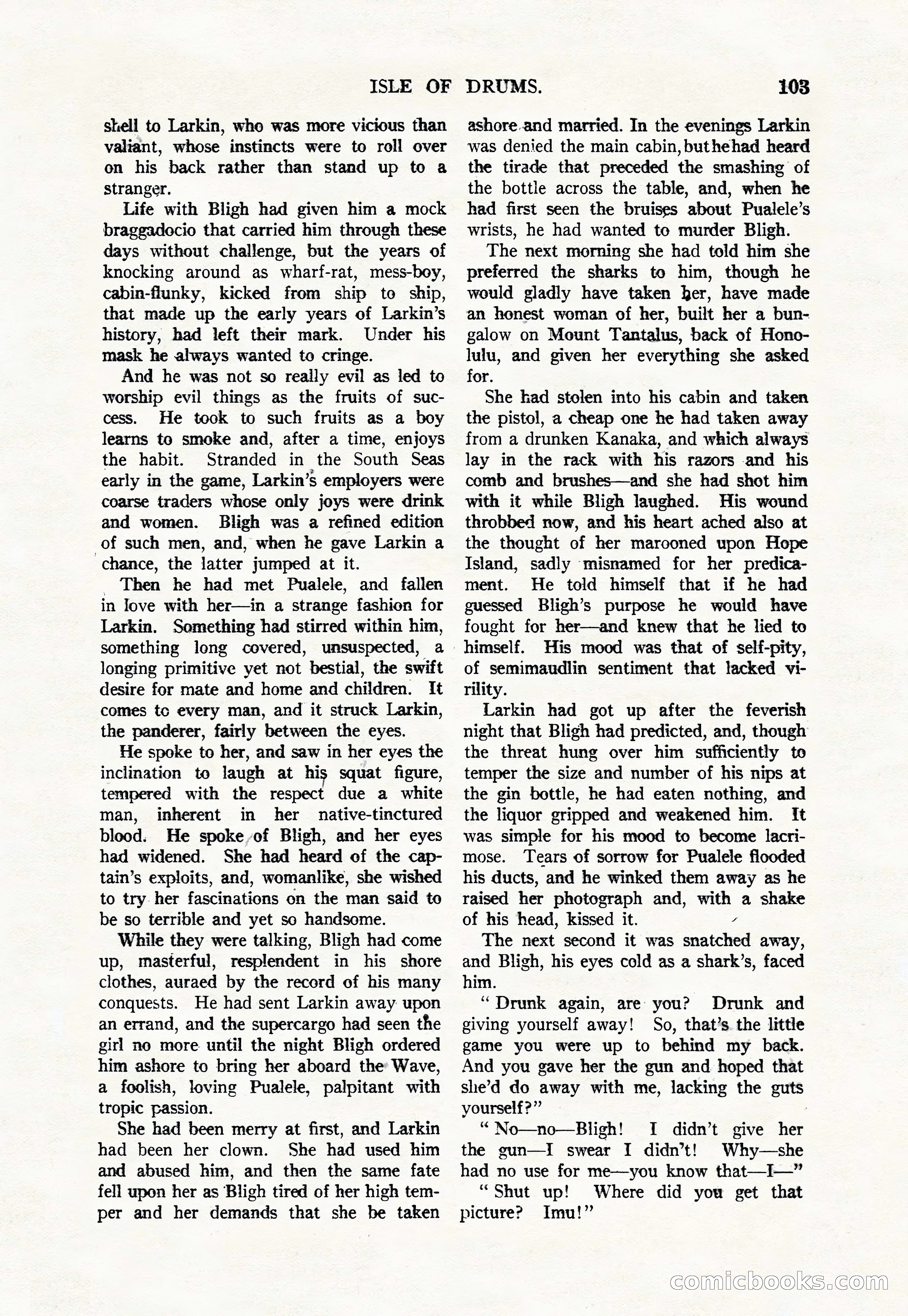 Argosy, Vol. 111, No. 1 — page 113 of 188