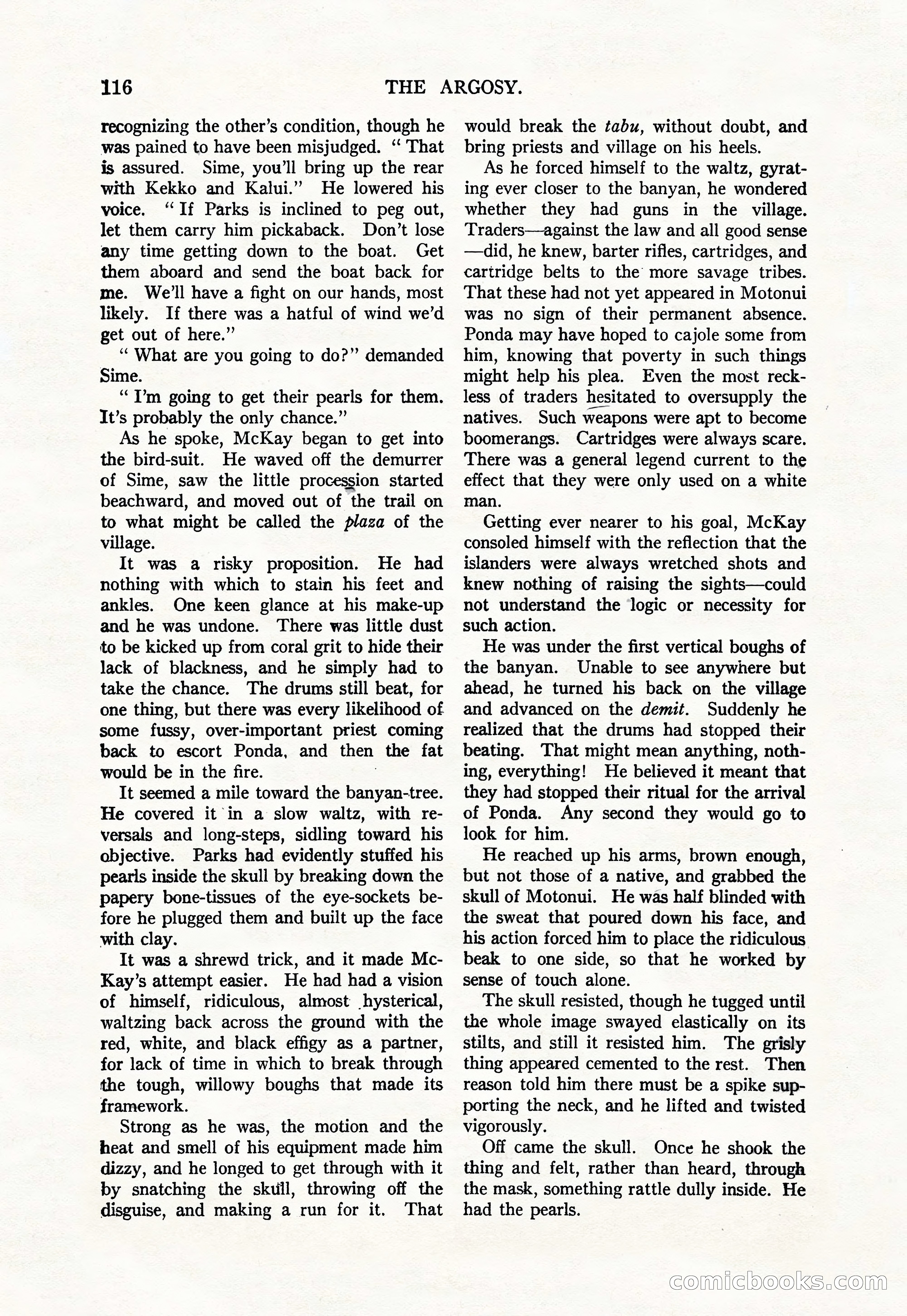 Argosy, Vol. 111, No. 1 — page 126 of 188