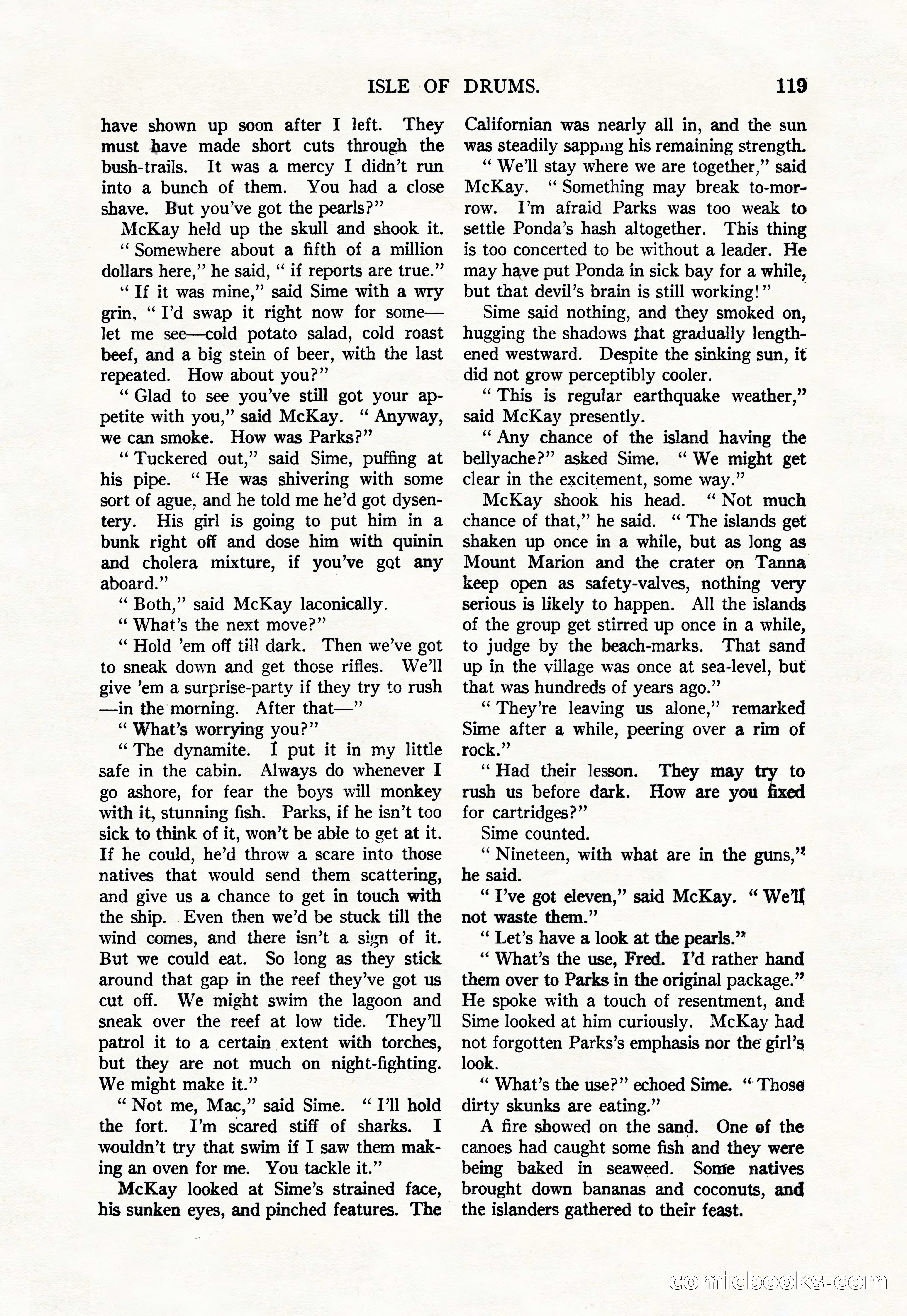 Argosy, Vol. 111, No. 1 — page 129 of 188