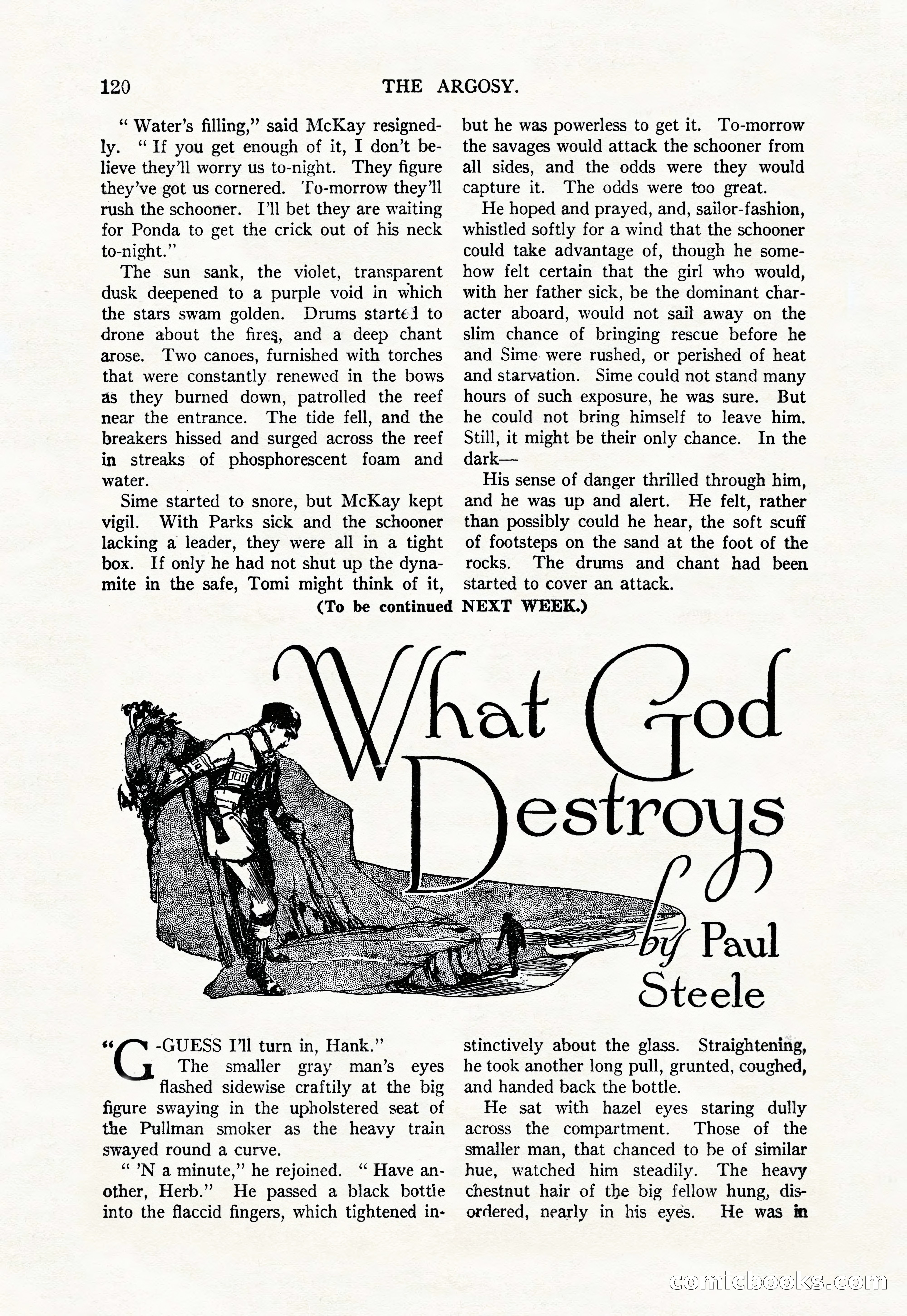 Argosy, Vol. 111, No. 1 — page 130 of 188