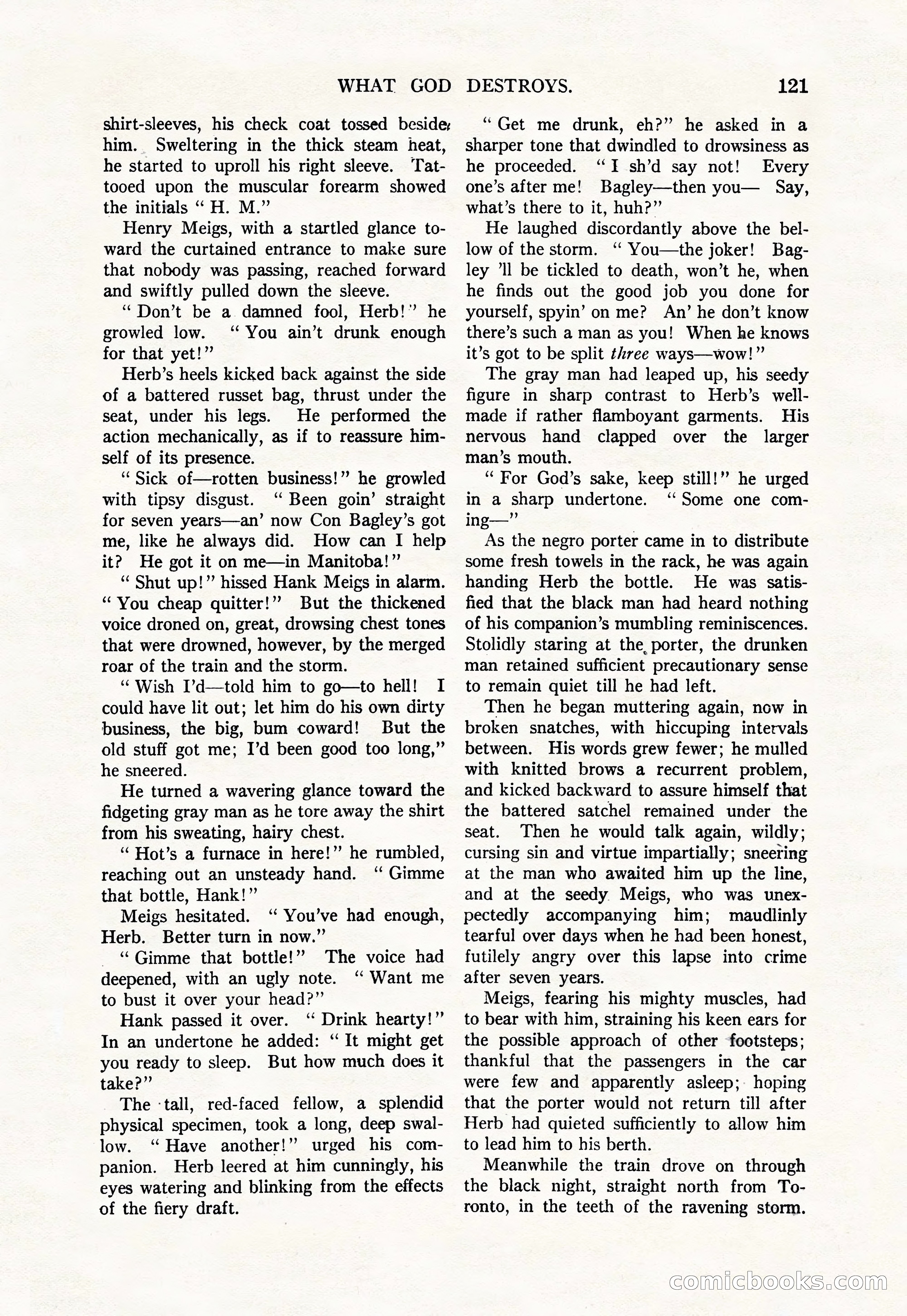 Argosy, Vol. 111, No. 1 — page 131 of 188
