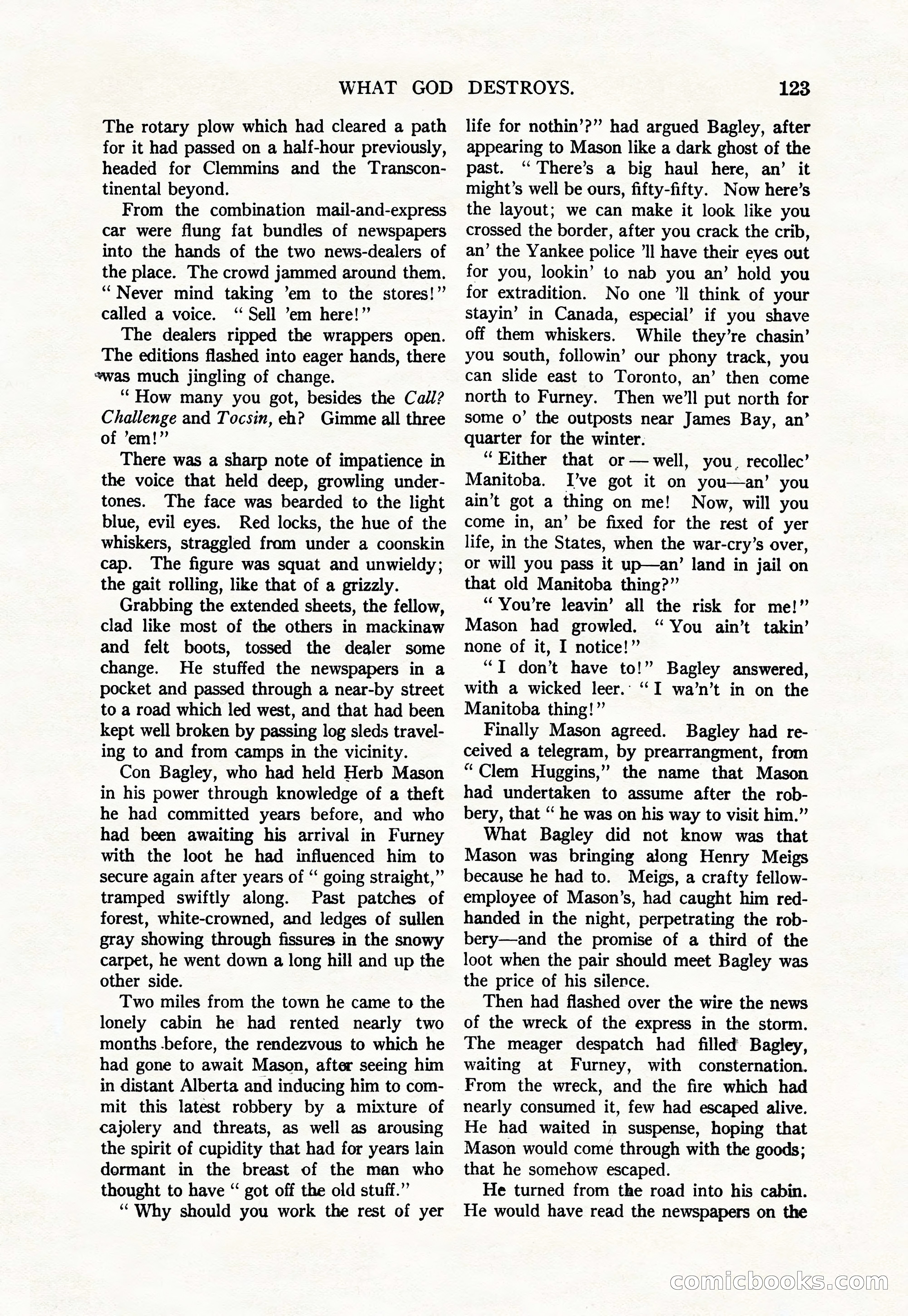 Argosy, Vol. 111, No. 1 — page 133 of 188