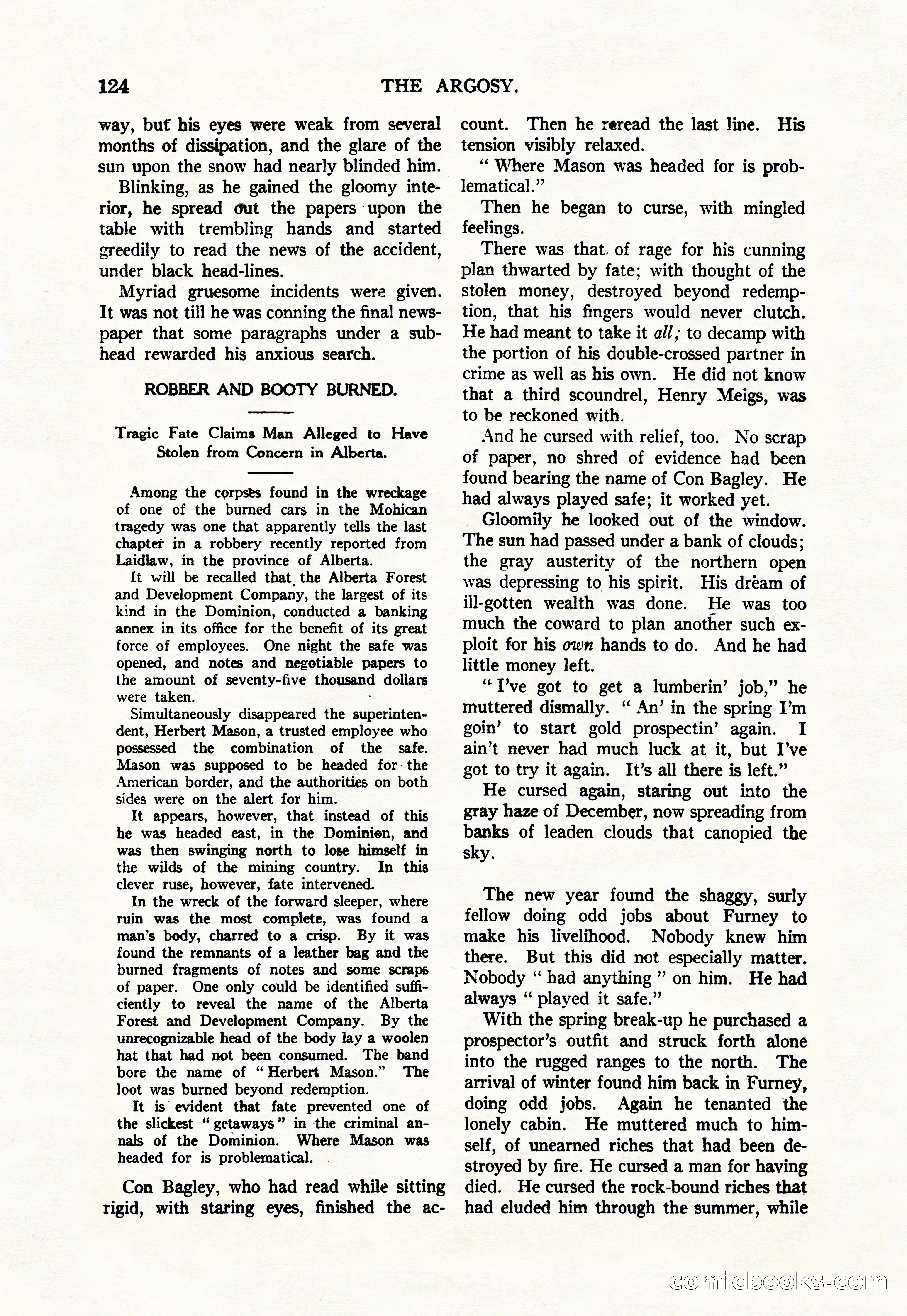 Argosy, Vol. 111, No. 1 — page 134 of 188