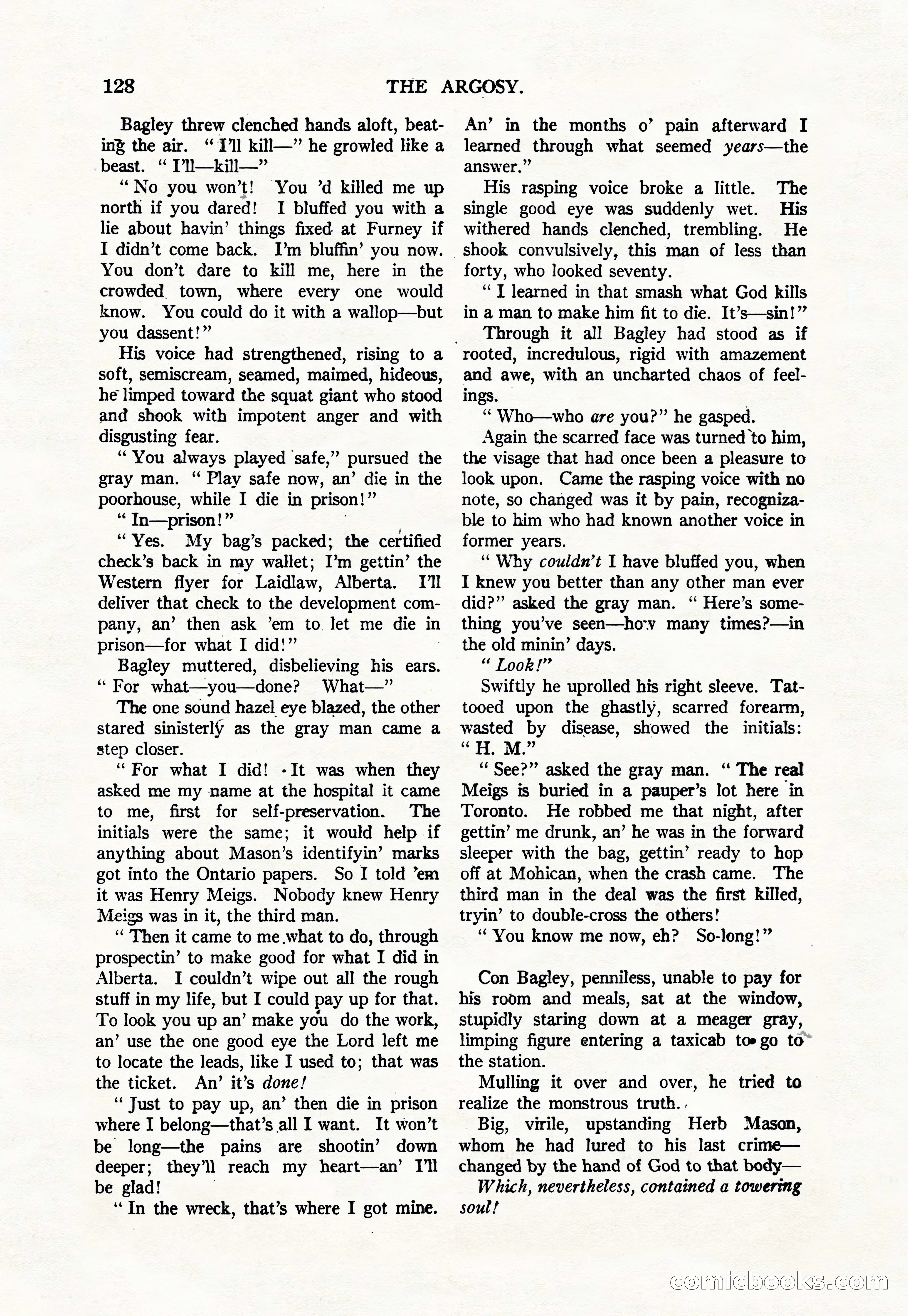 Argosy, Vol. 111, No. 1 — page 138 of 188
