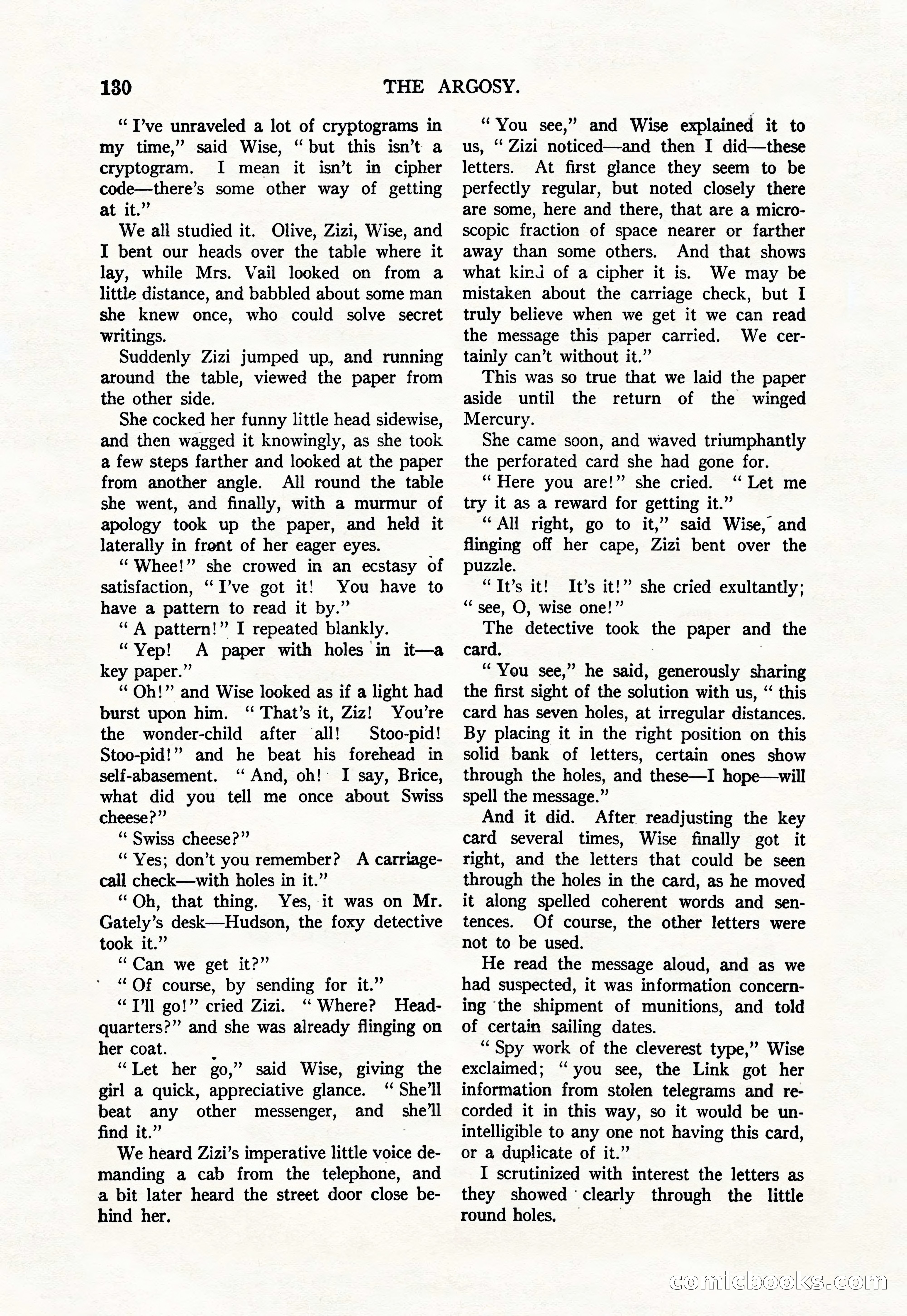 Argosy, Vol. 111, No. 1 — page 140 of 188