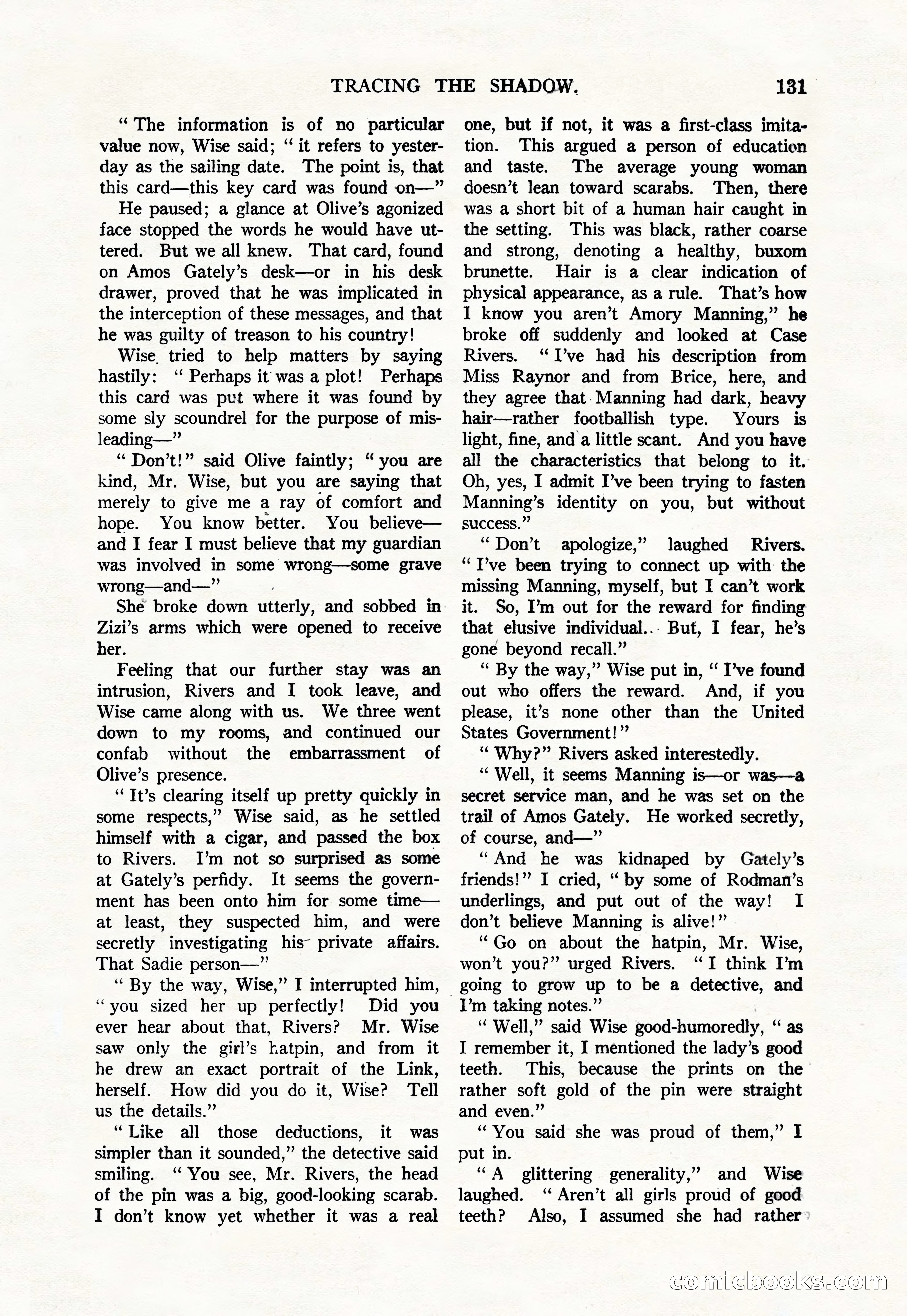Argosy, Vol. 111, No. 1 — page 141 of 188