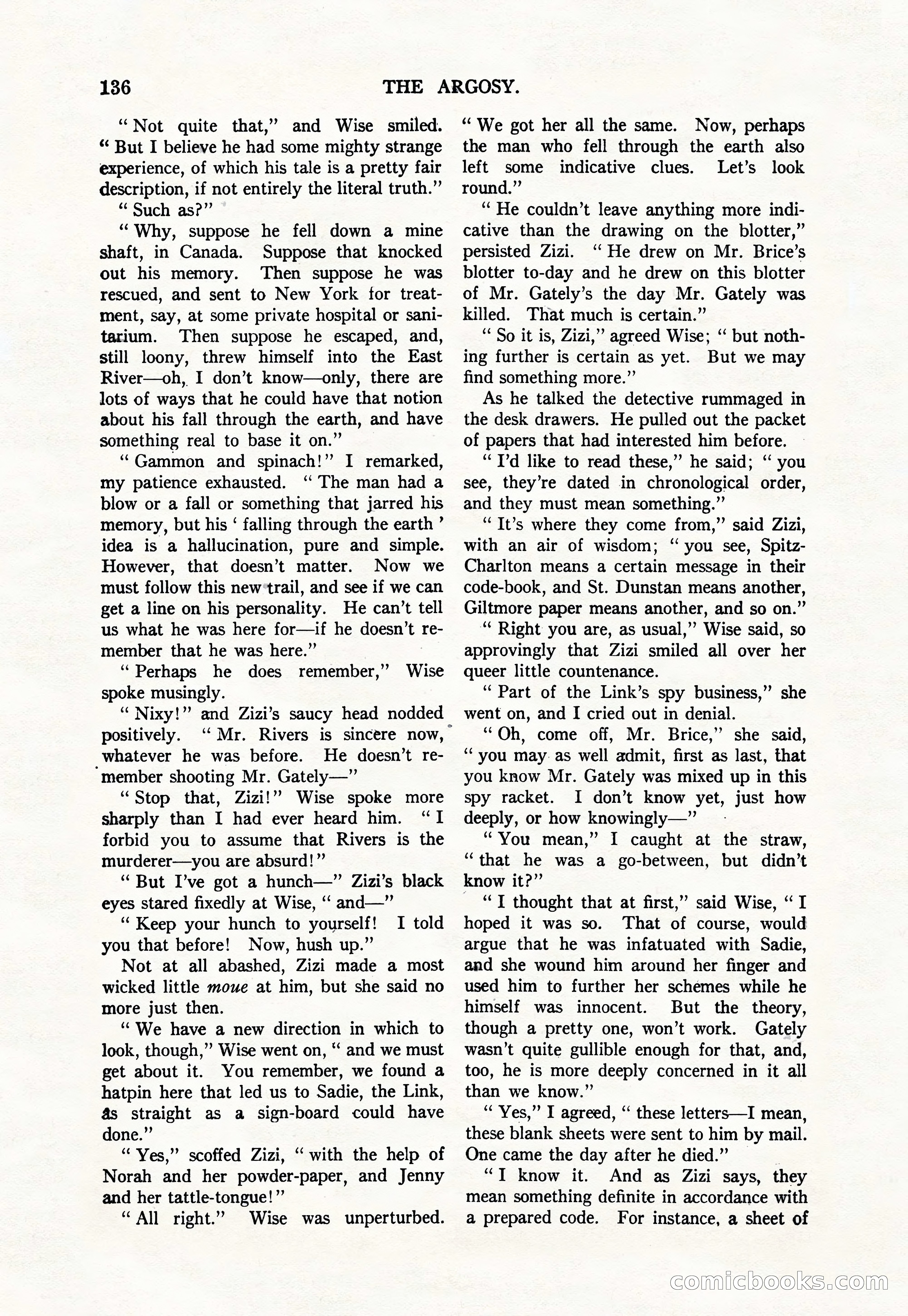Argosy, Vol. 111, No. 1 — page 146 of 188