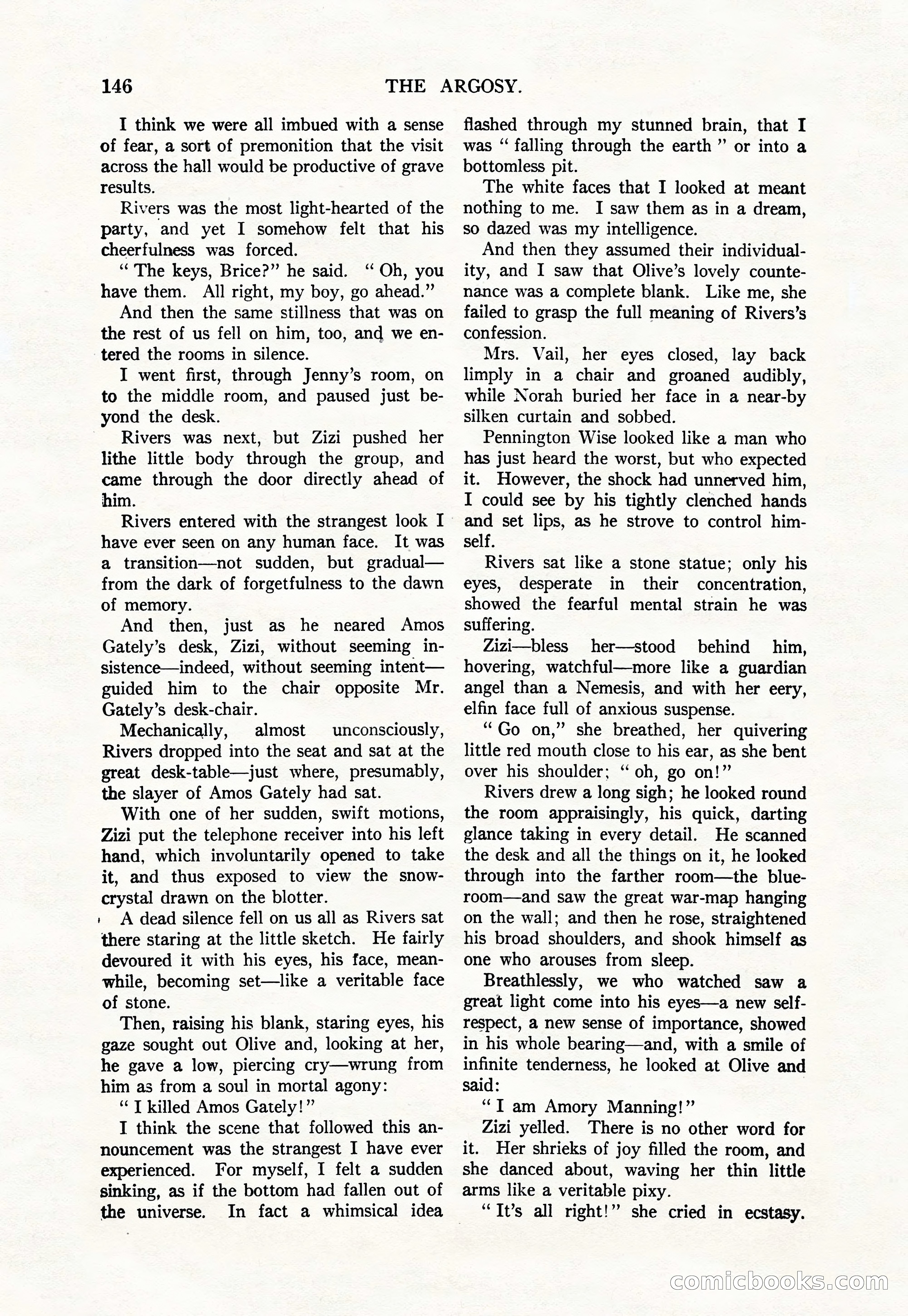 Argosy, Vol. 111, No. 1 — page 156 of 188