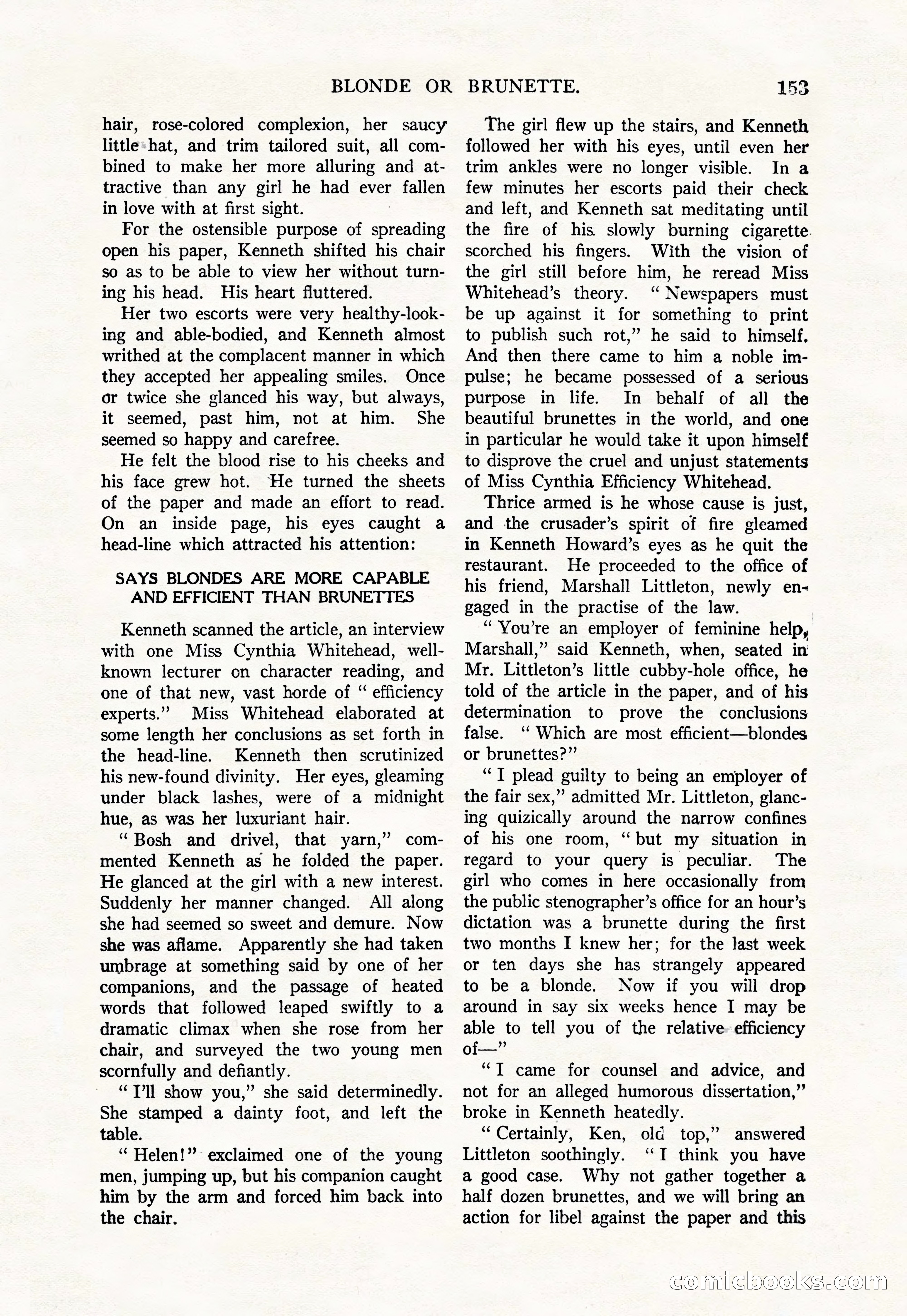 Argosy, Vol. 111, No. 1 — page 163 of 188