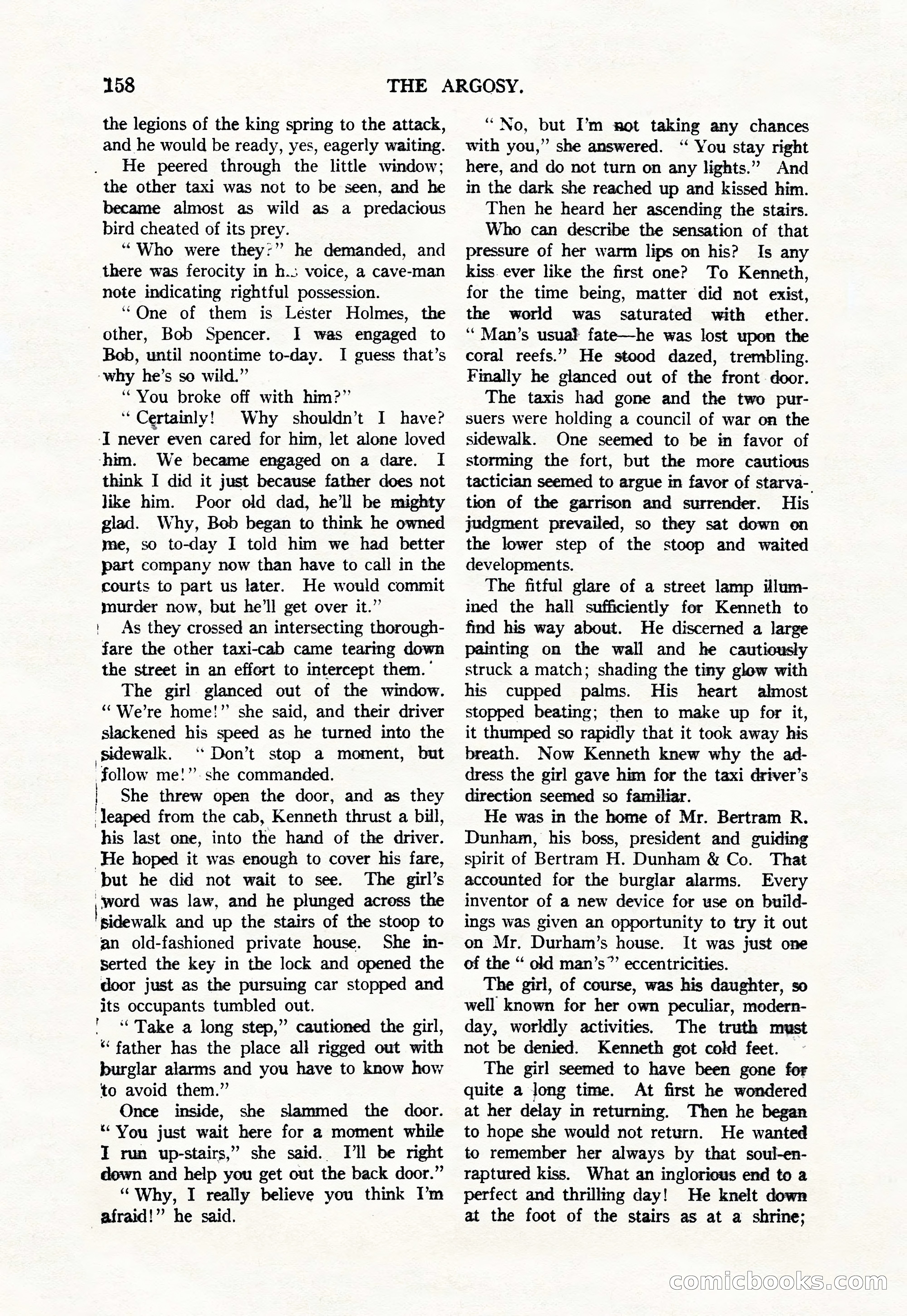 Argosy, Vol. 111, No. 1 — page 168 of 188