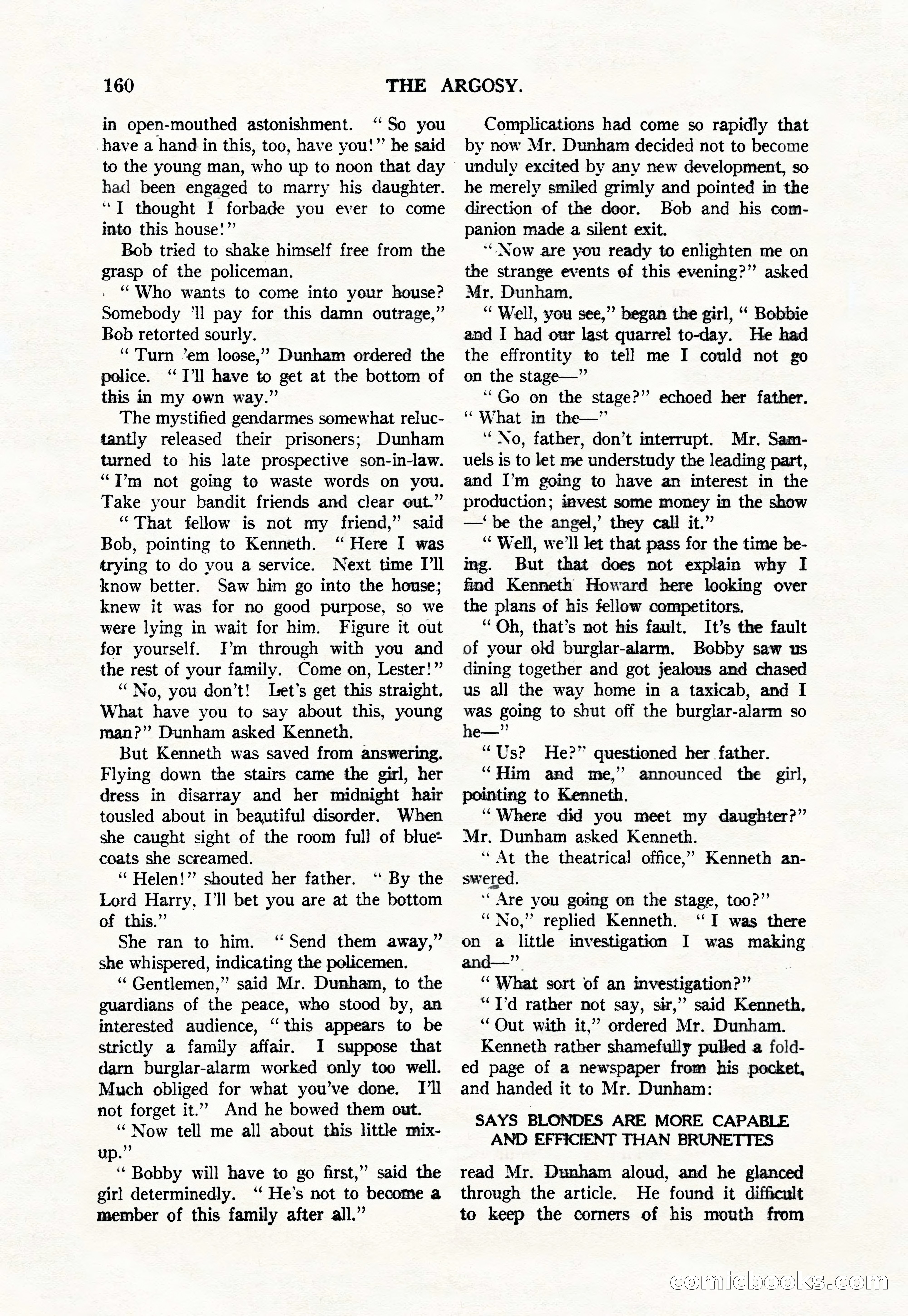 Argosy, Vol. 111, No. 1 — page 170 of 188
