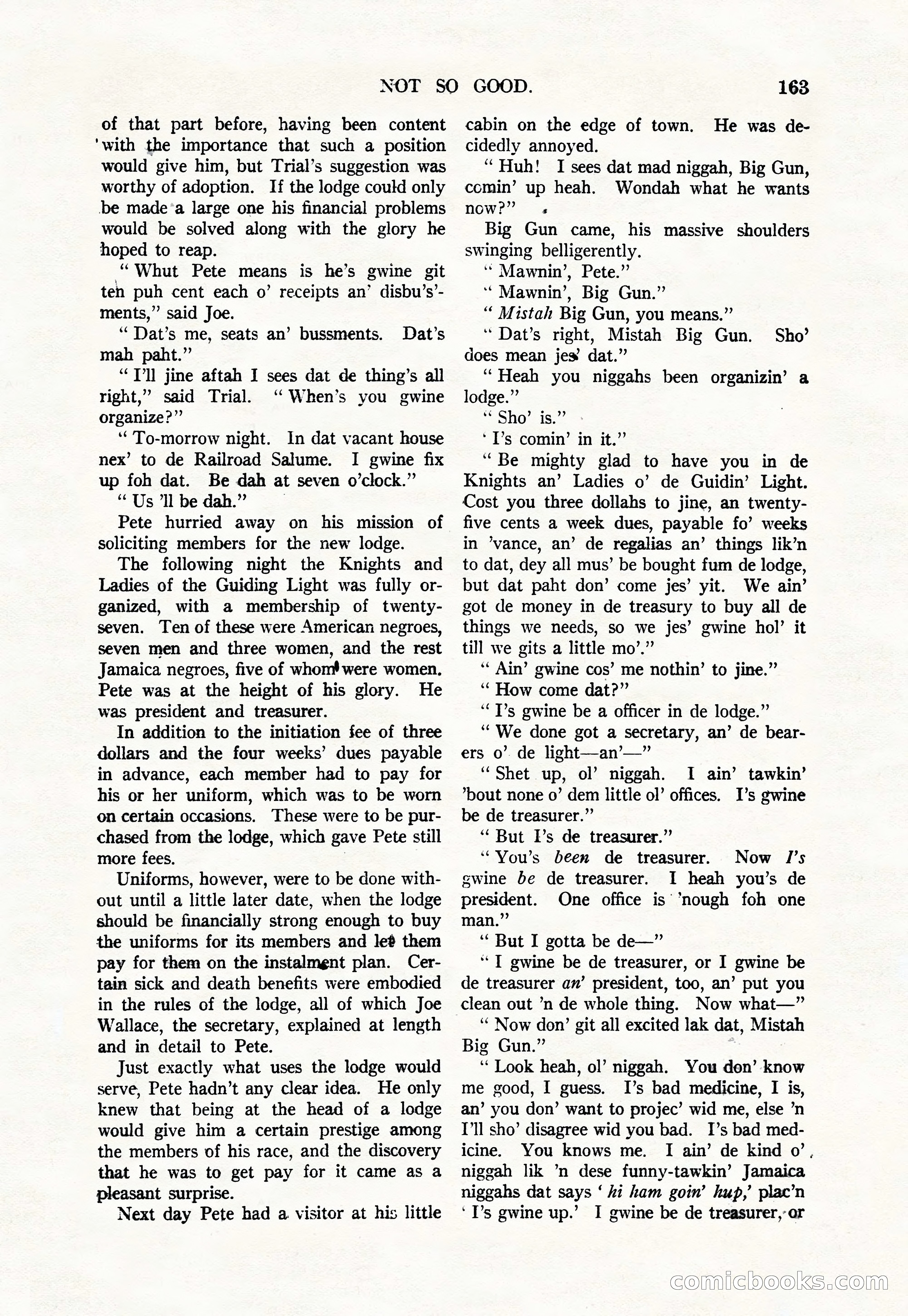 Argosy, Vol. 111, No. 1 — page 173 of 188