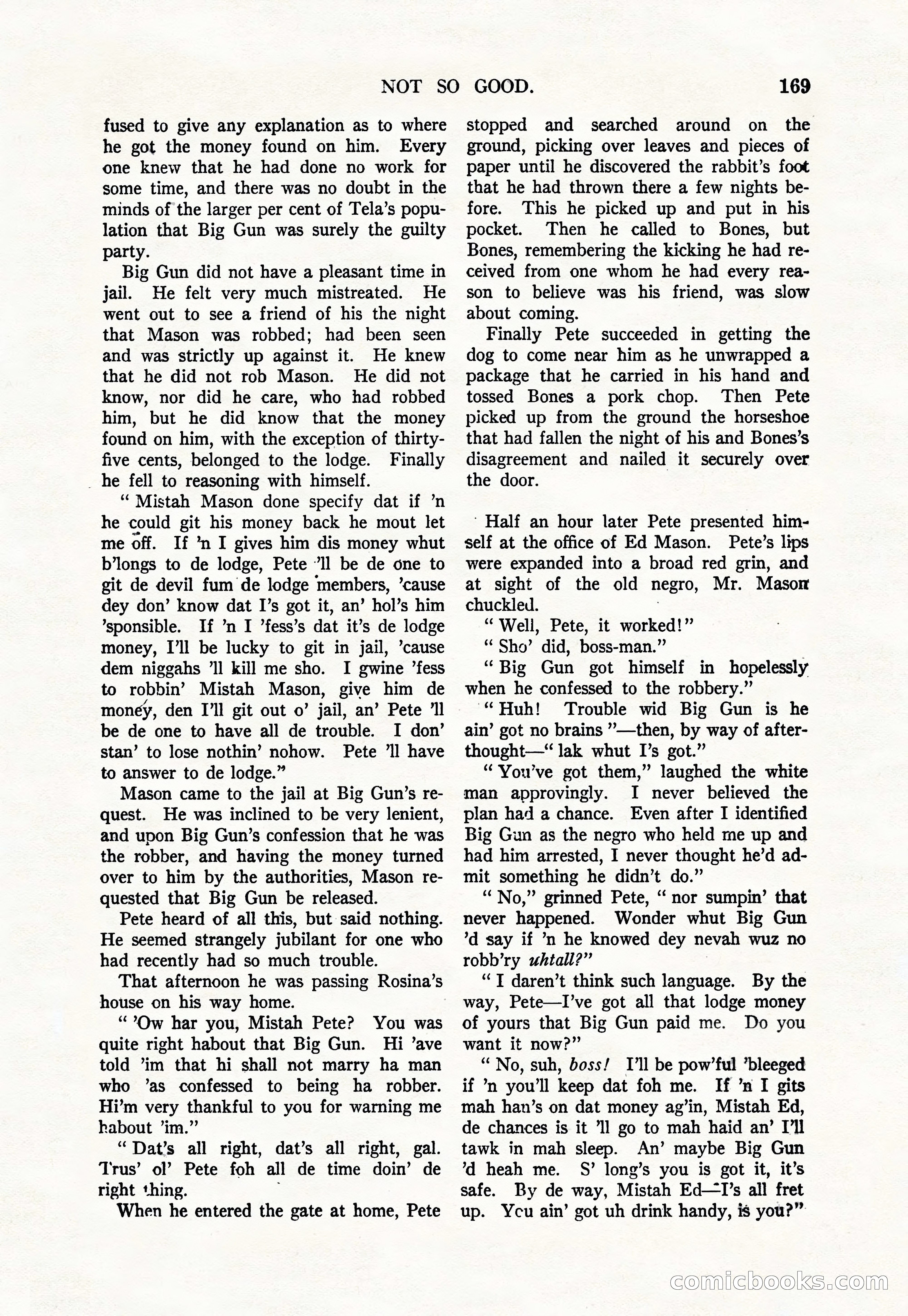 Argosy, Vol. 111, No. 1 — page 179 of 188