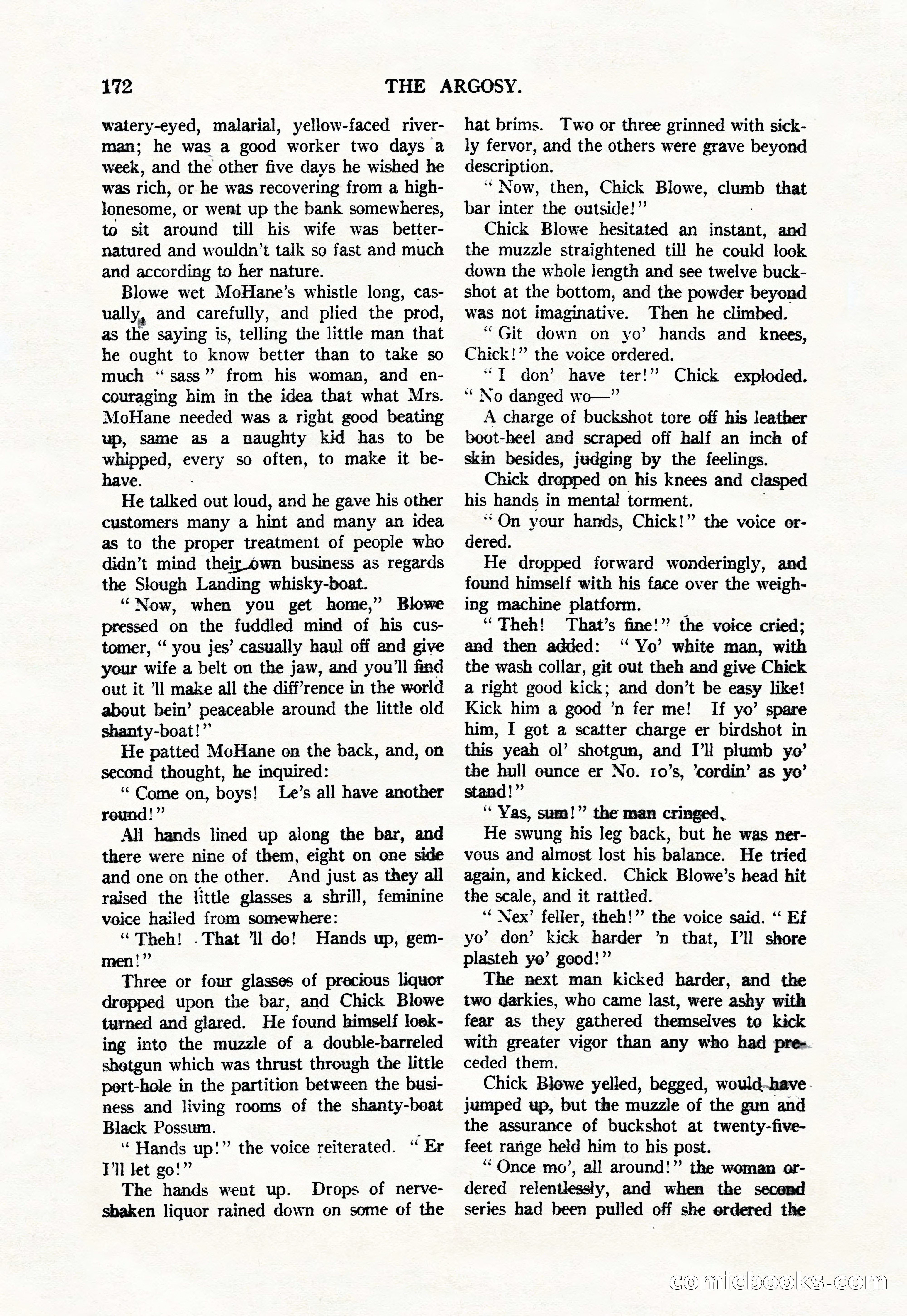 Argosy, Vol. 111, No. 1 — page 182 of 188