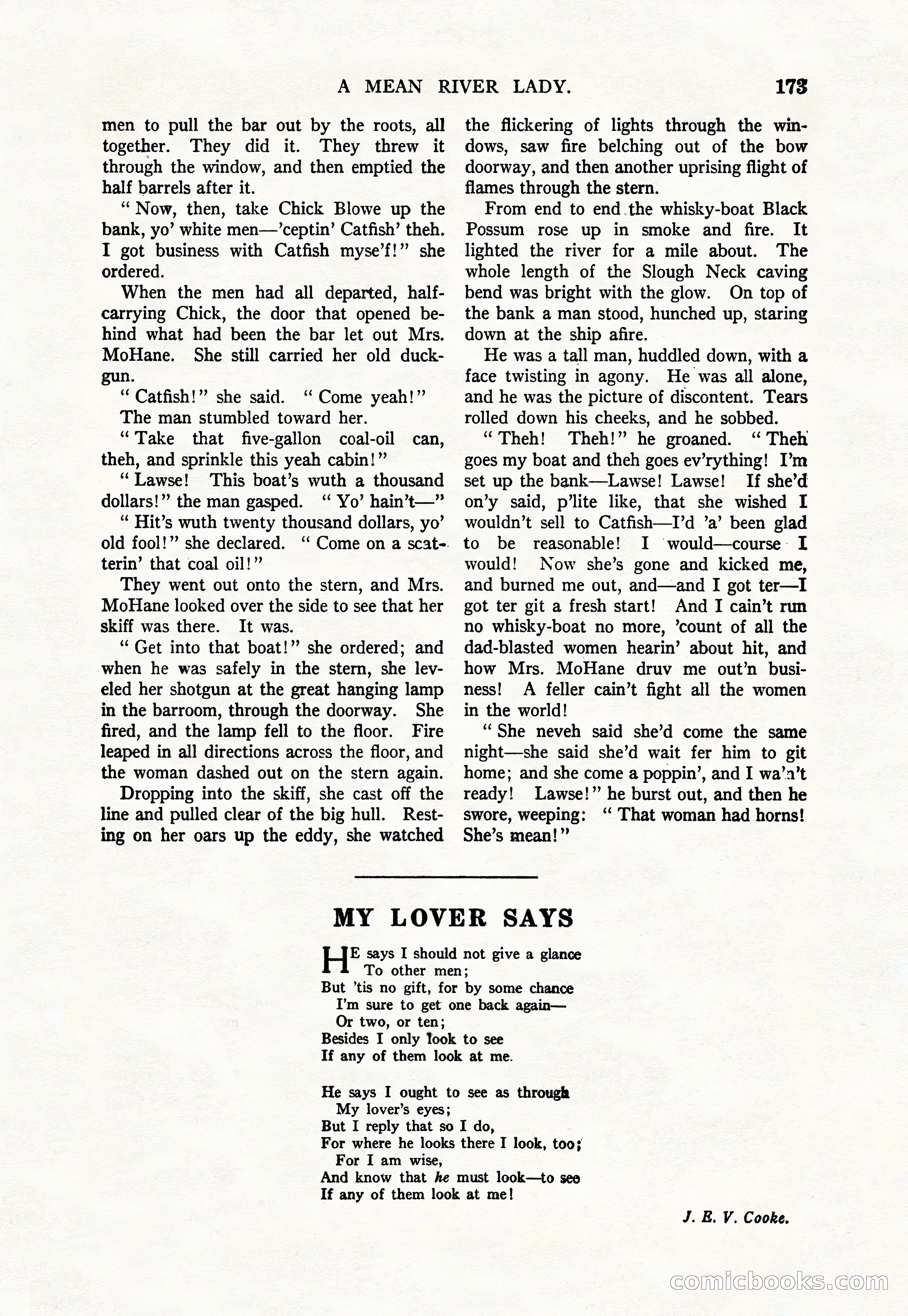 Argosy, Vol. 111, No. 1 — page 183 of 188