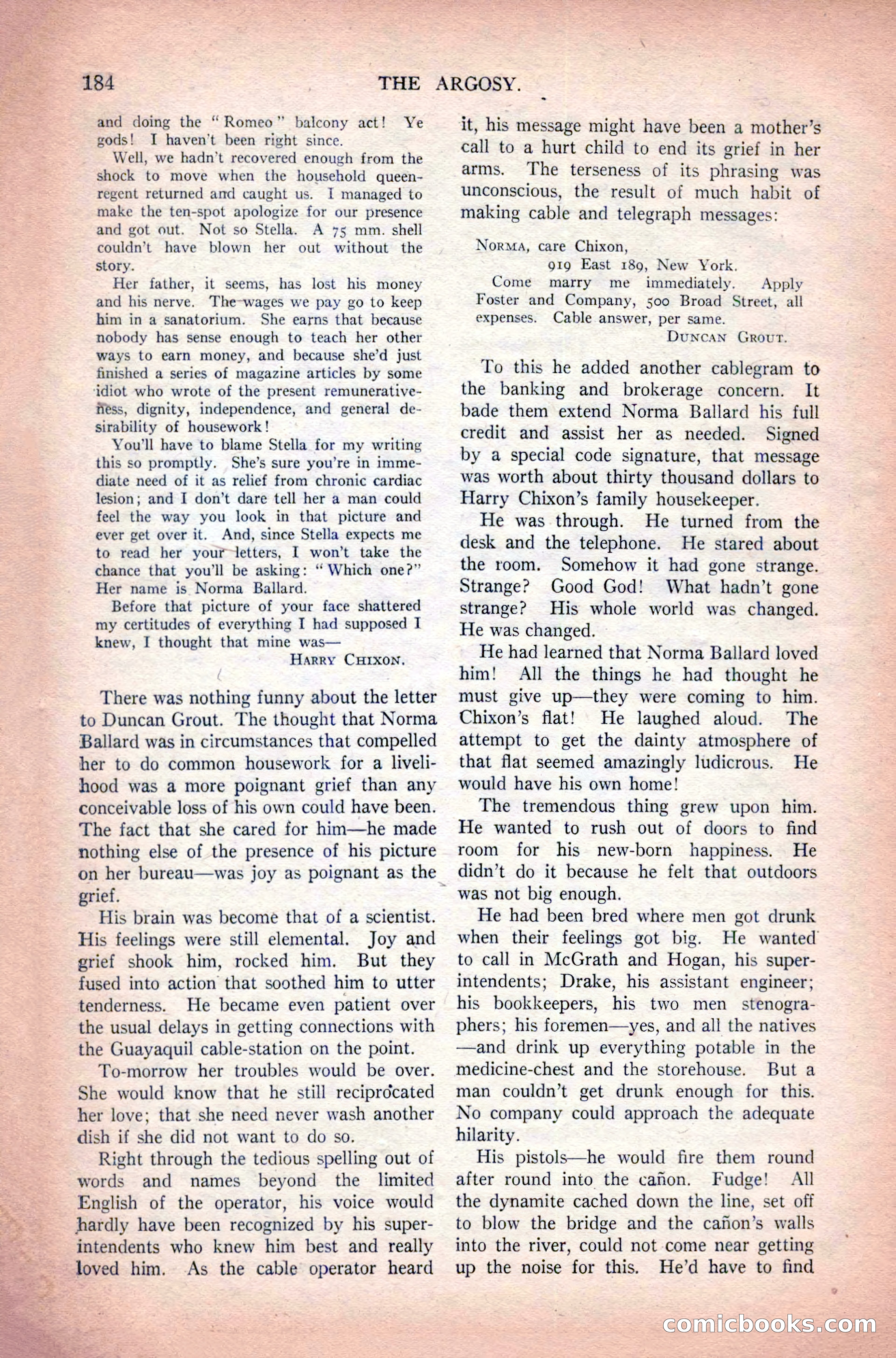 Argosy, Vol. 112, No. 2 — page 18 of 196