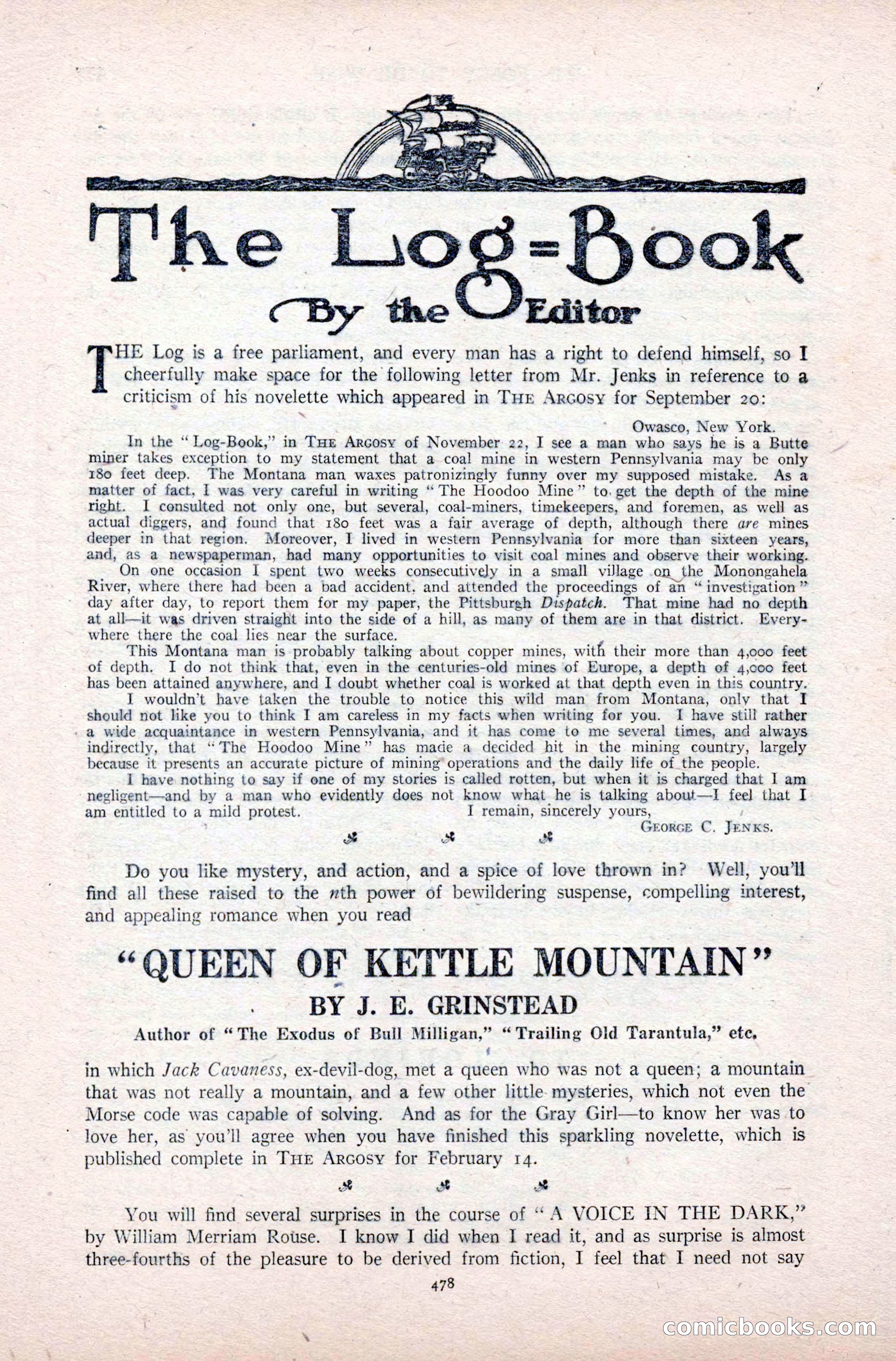 Argosy, Vol. 117, No. 3 — page 168 of 188