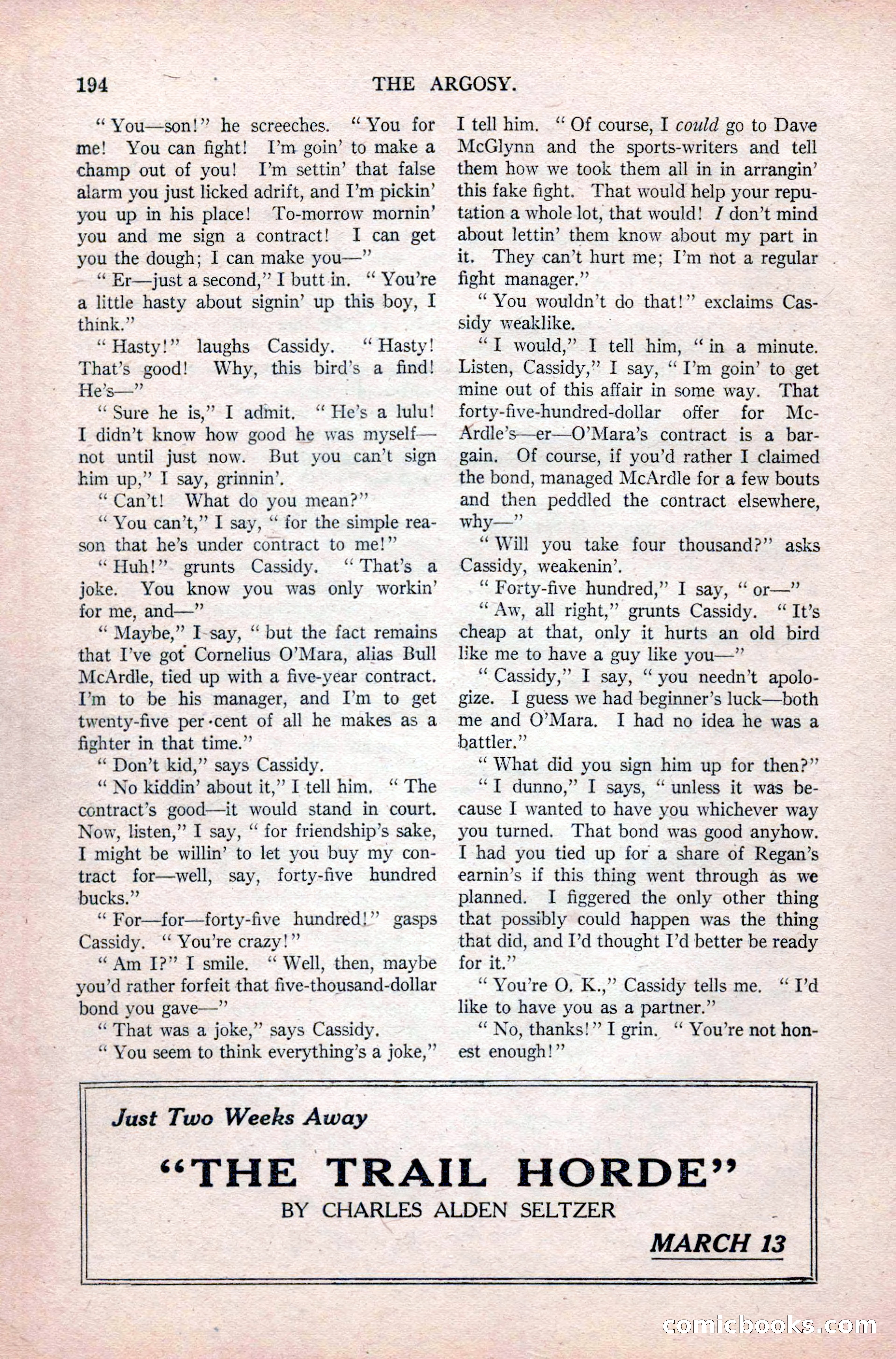 Argosy, Vol. 118, No. 2 — page 44 of 180