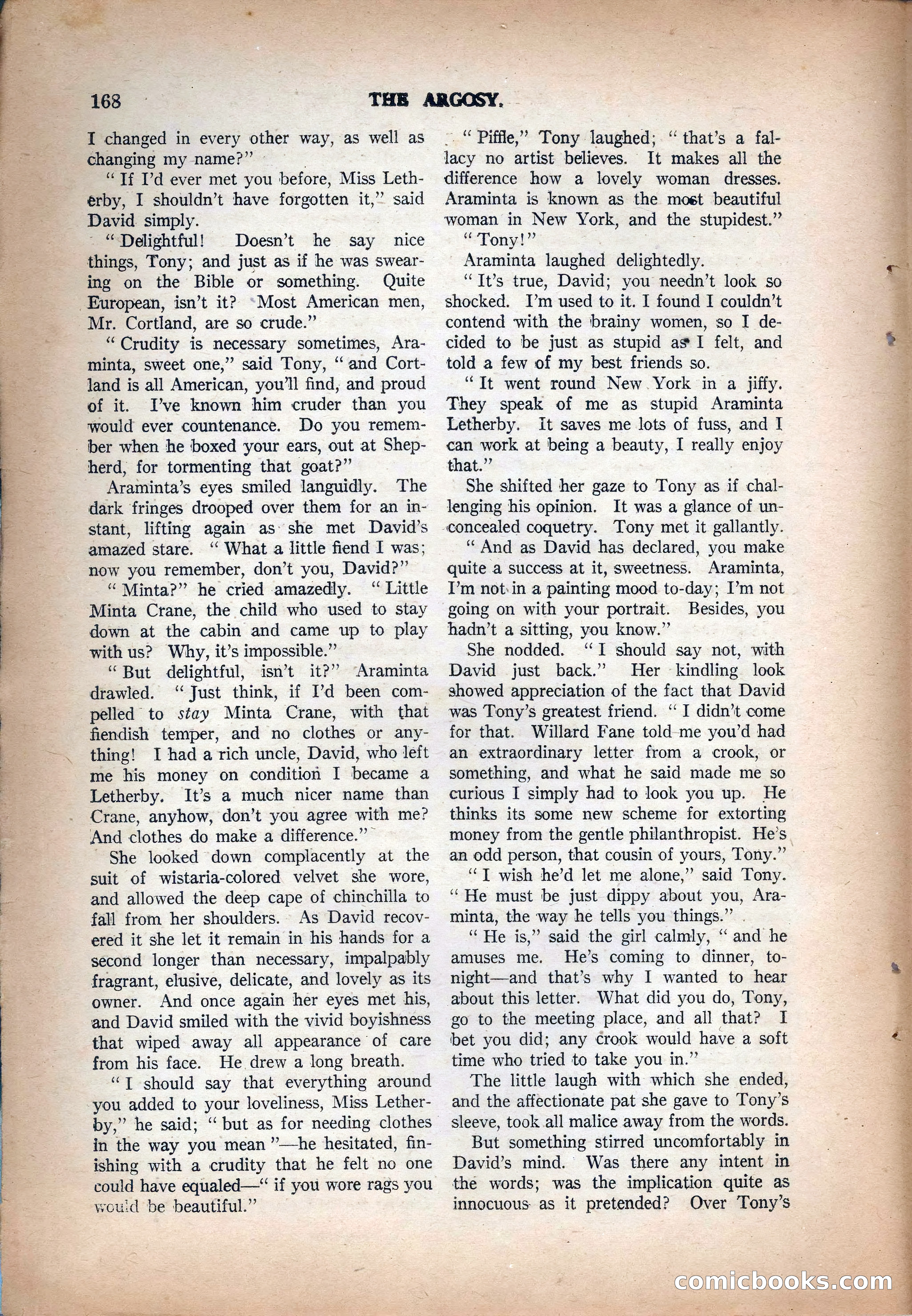 Argosy, Vol. 119, No. 2 — page 18 of 160
