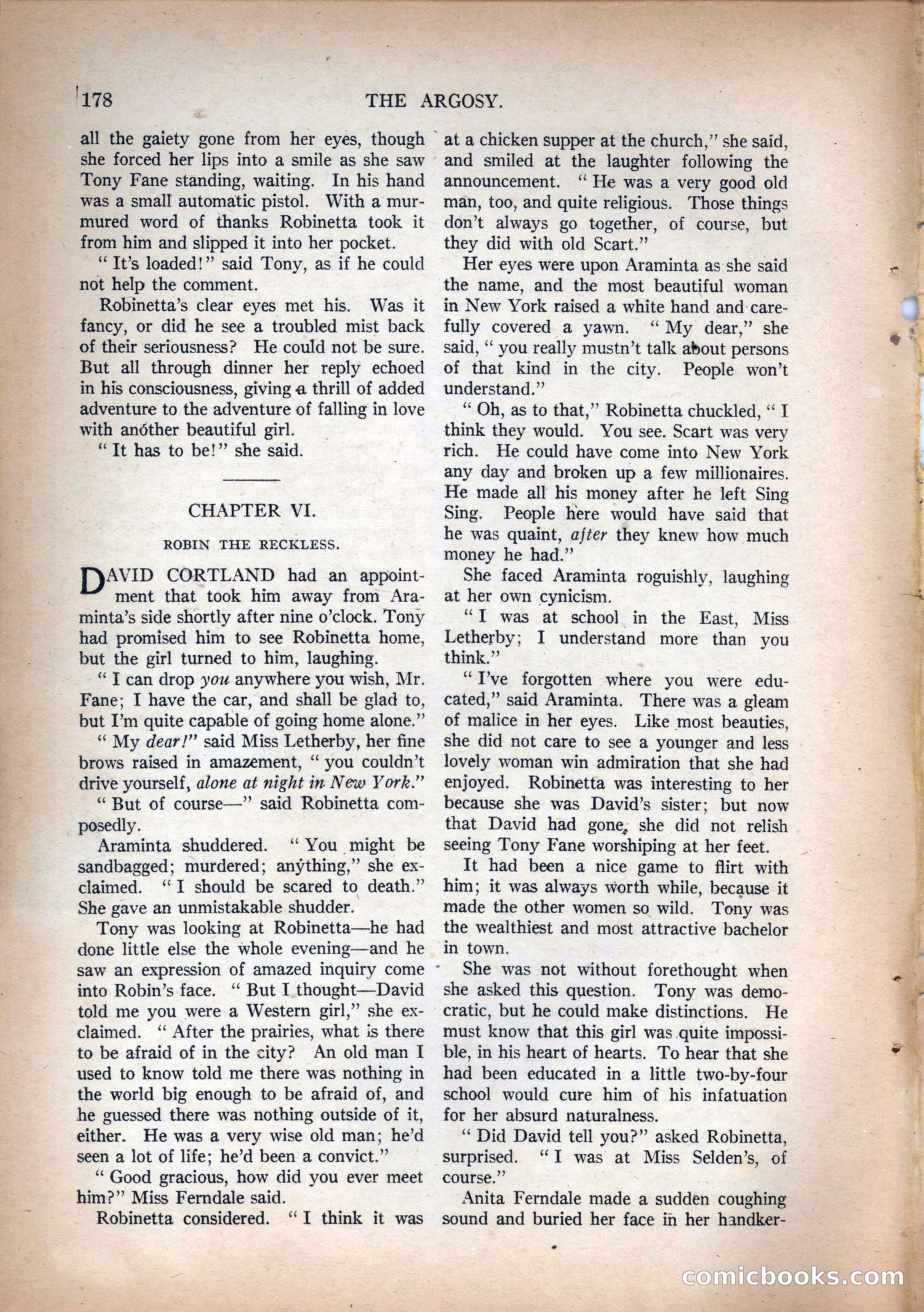 Argosy, Vol. 119, No. 2 — page 28 of 160