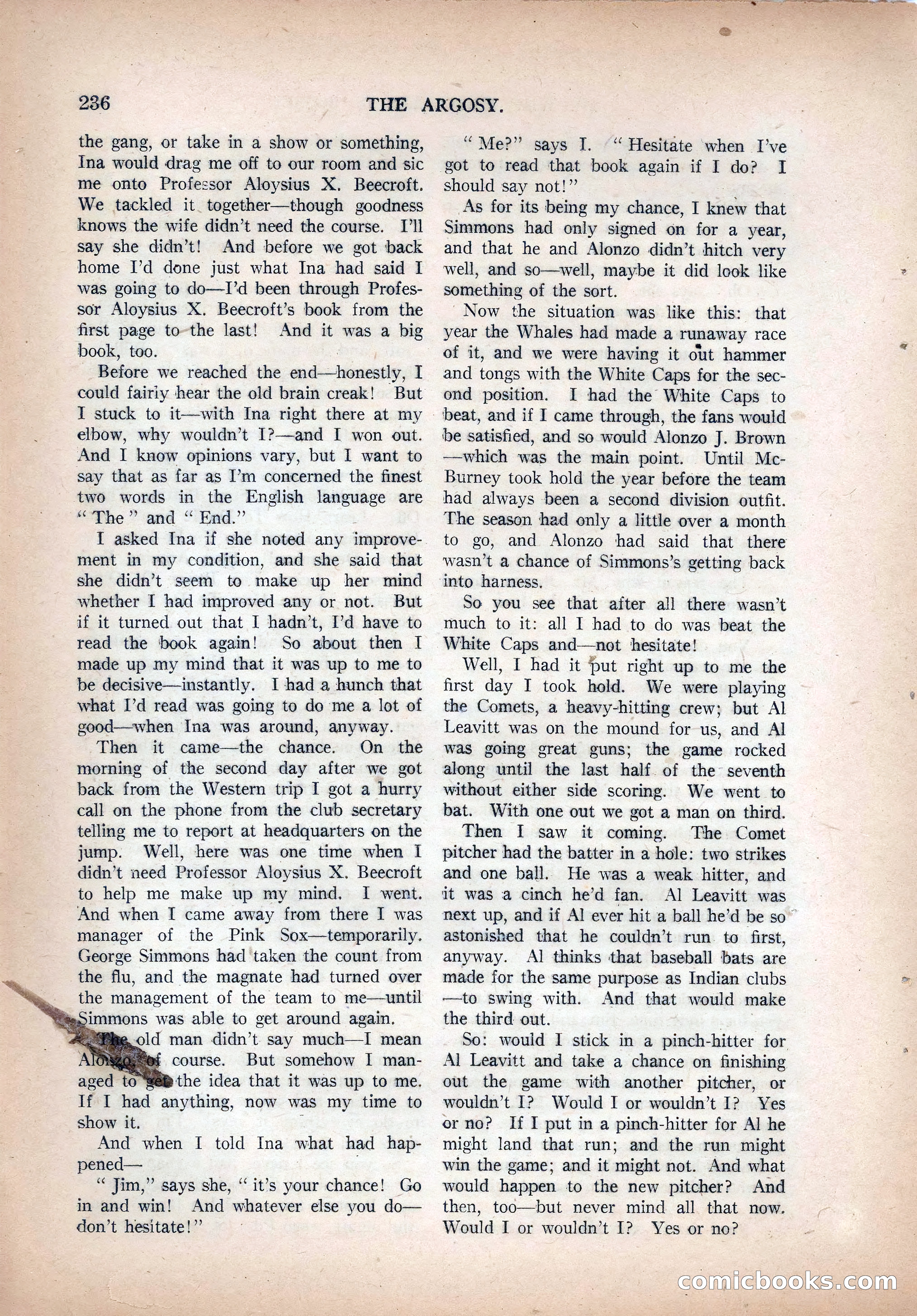 Argosy, Vol. 119, No. 2 — page 86 of 160