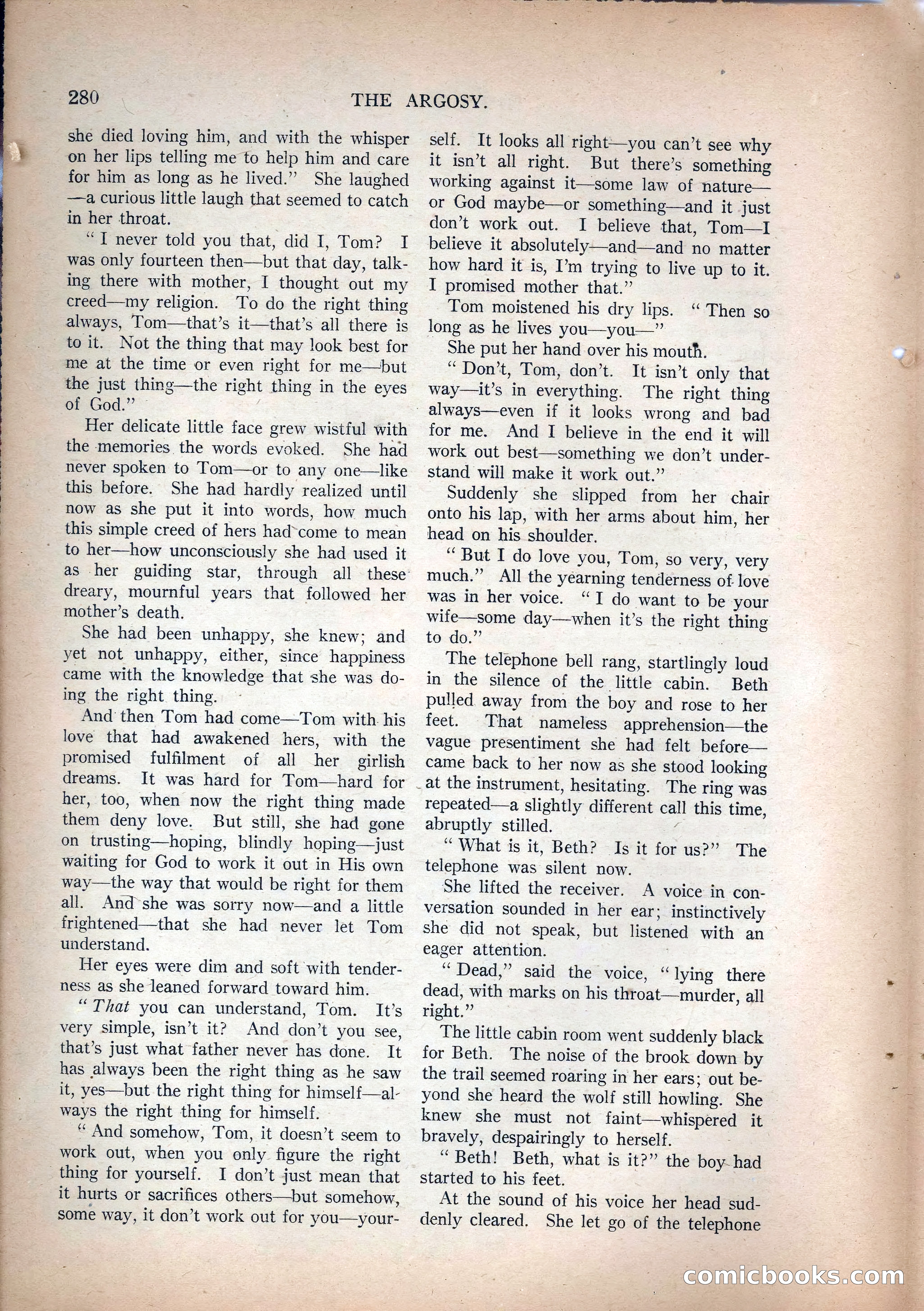 Argosy, Vol. 119, No. 2 — page 130 of 160