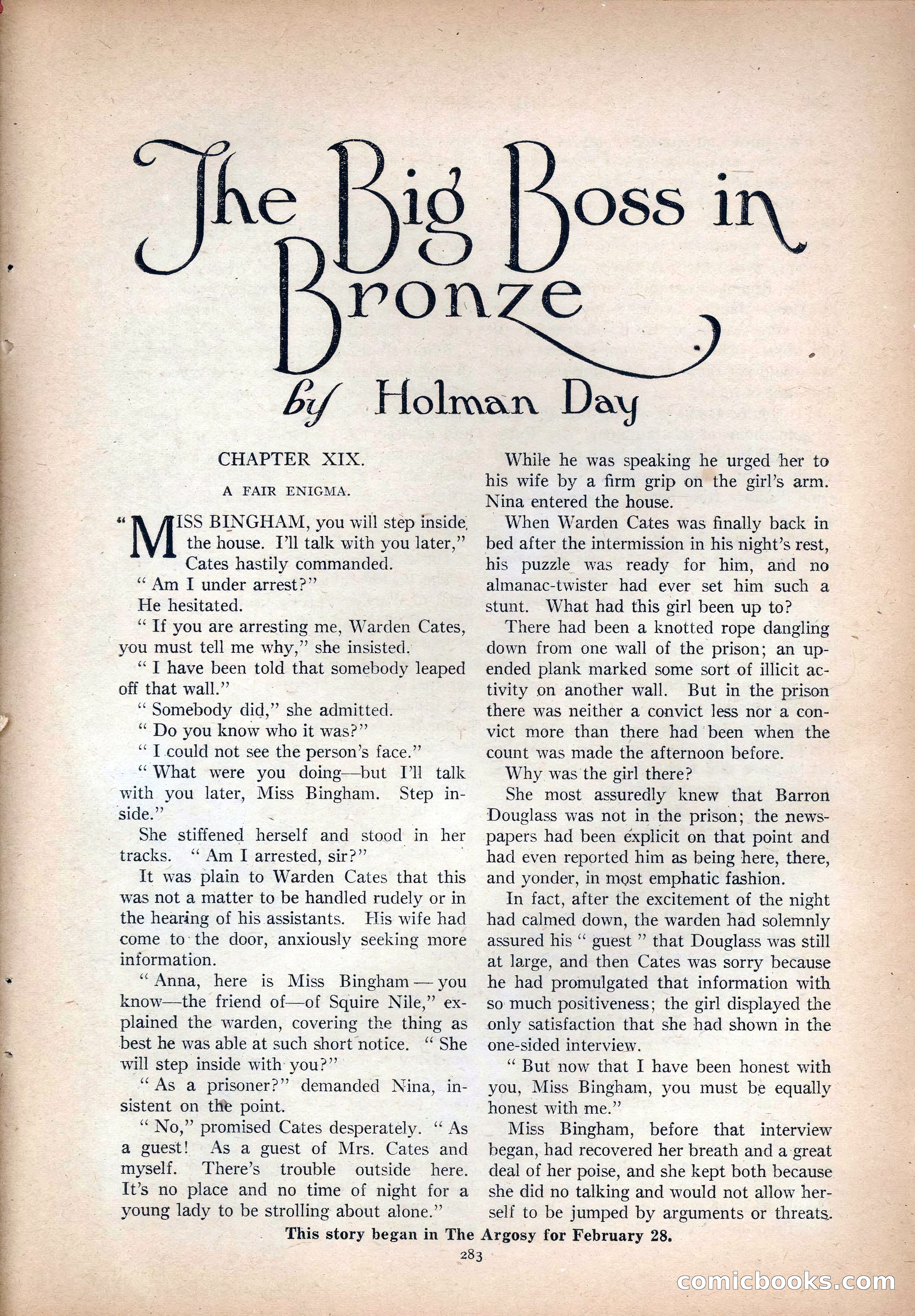 Argosy, Vol. 119, No. 2 — page 133 of 160