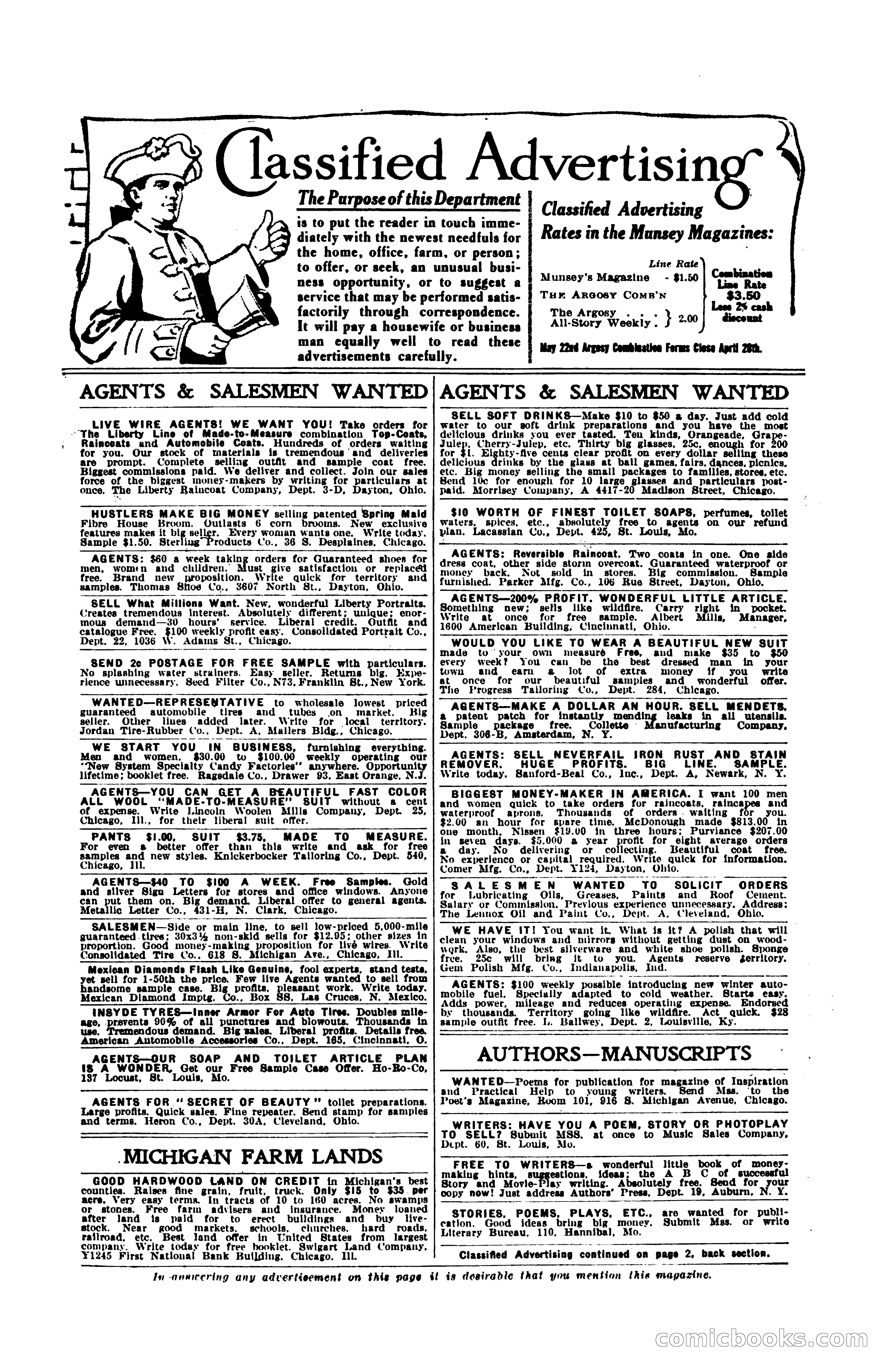 Argosy, Vol. 120, No. 1 — page 6 of 160