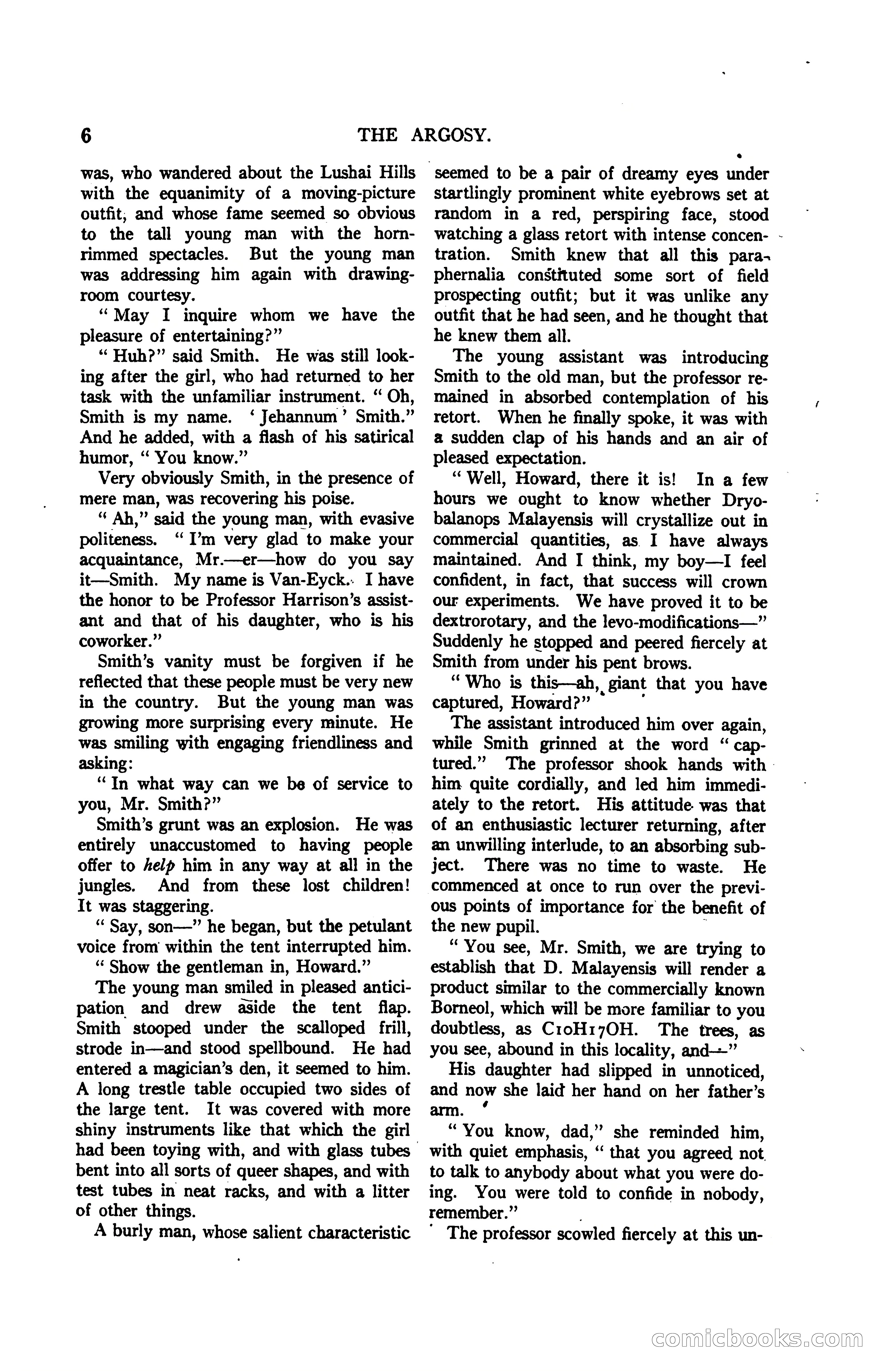 Argosy, Vol. 120, No. 1 — page 16 of 160