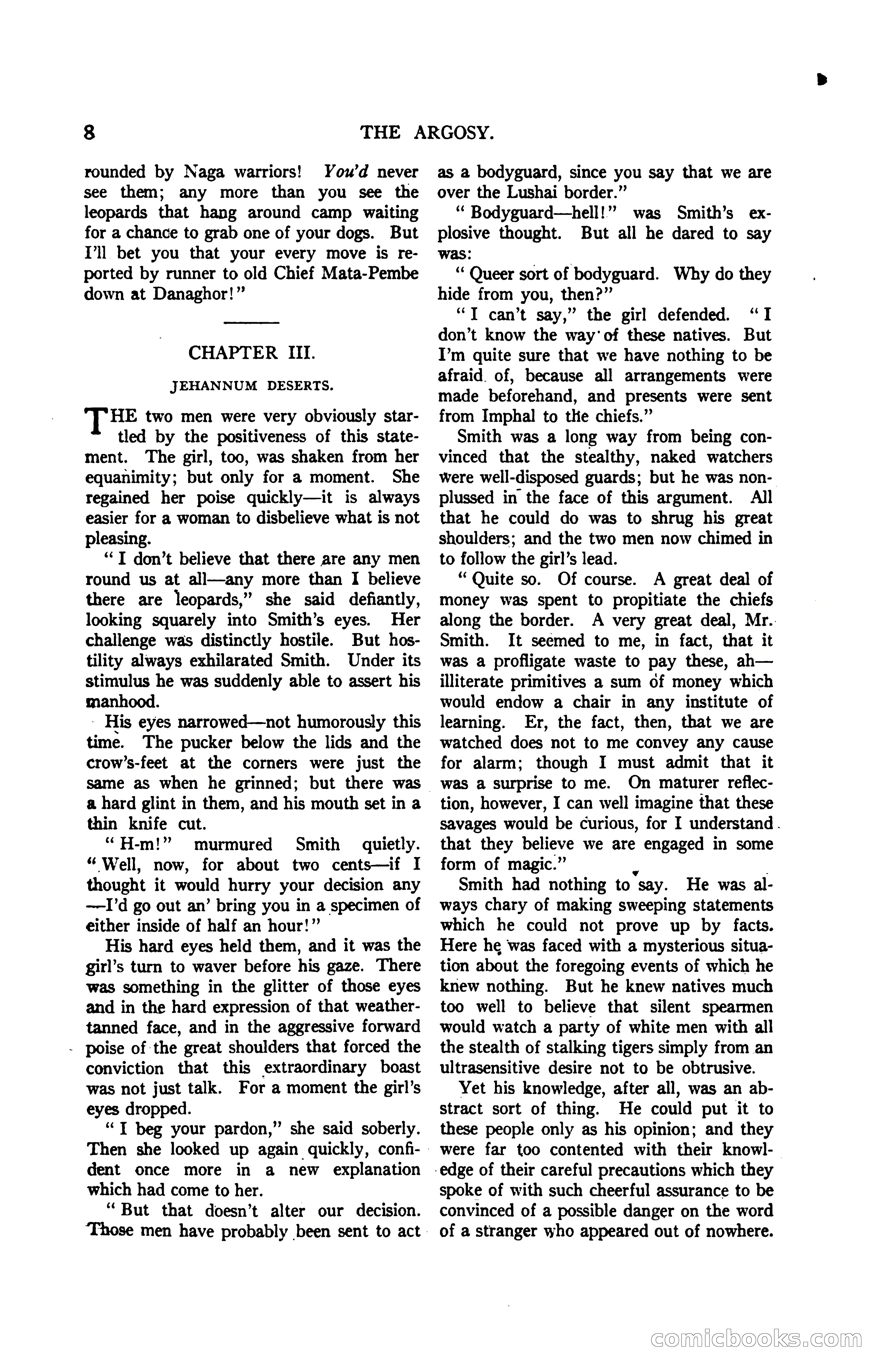Argosy, Vol. 120, No. 1 — page 18 of 160