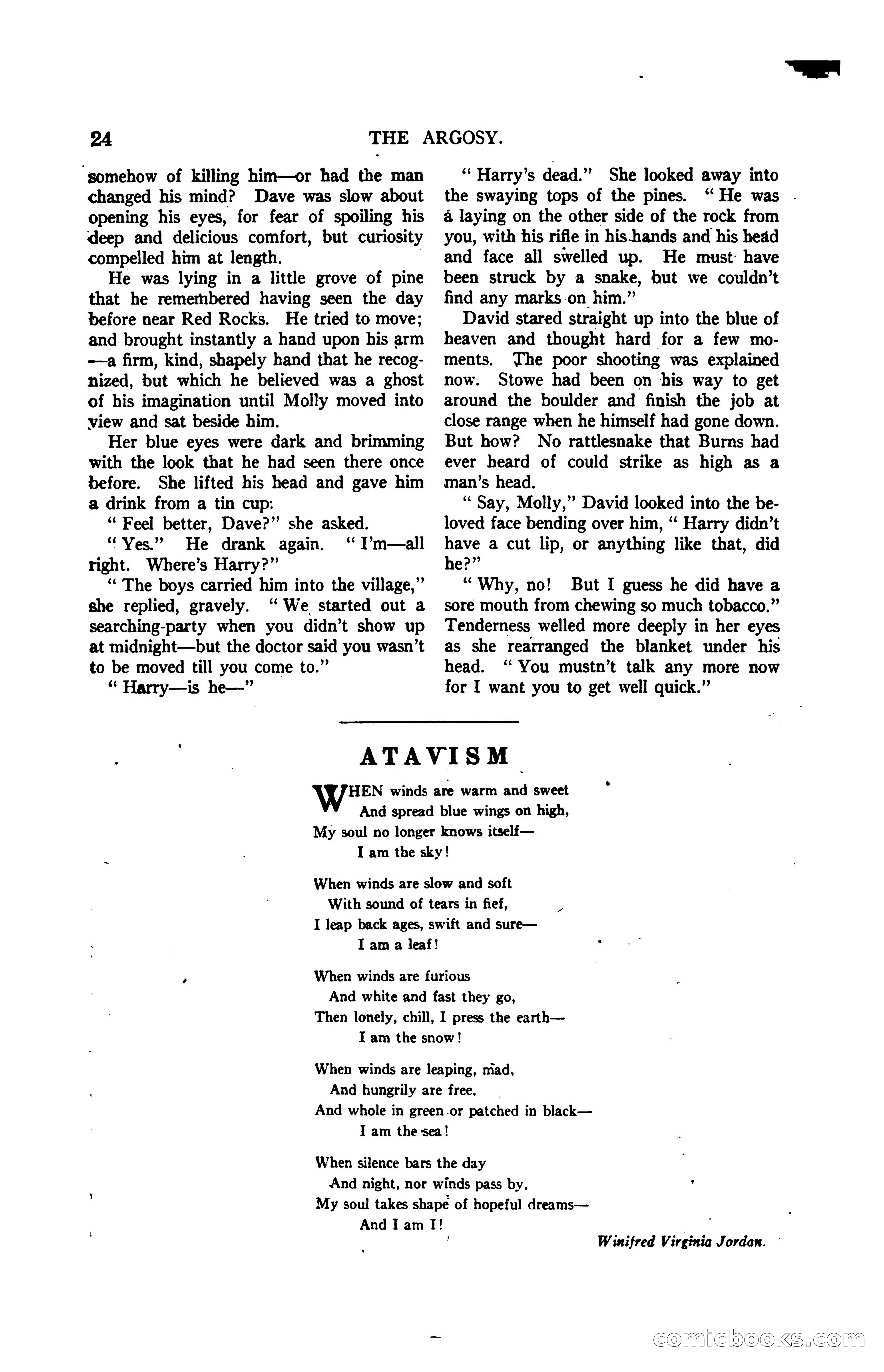 Argosy, Vol. 120, No. 1 — page 34 of 160