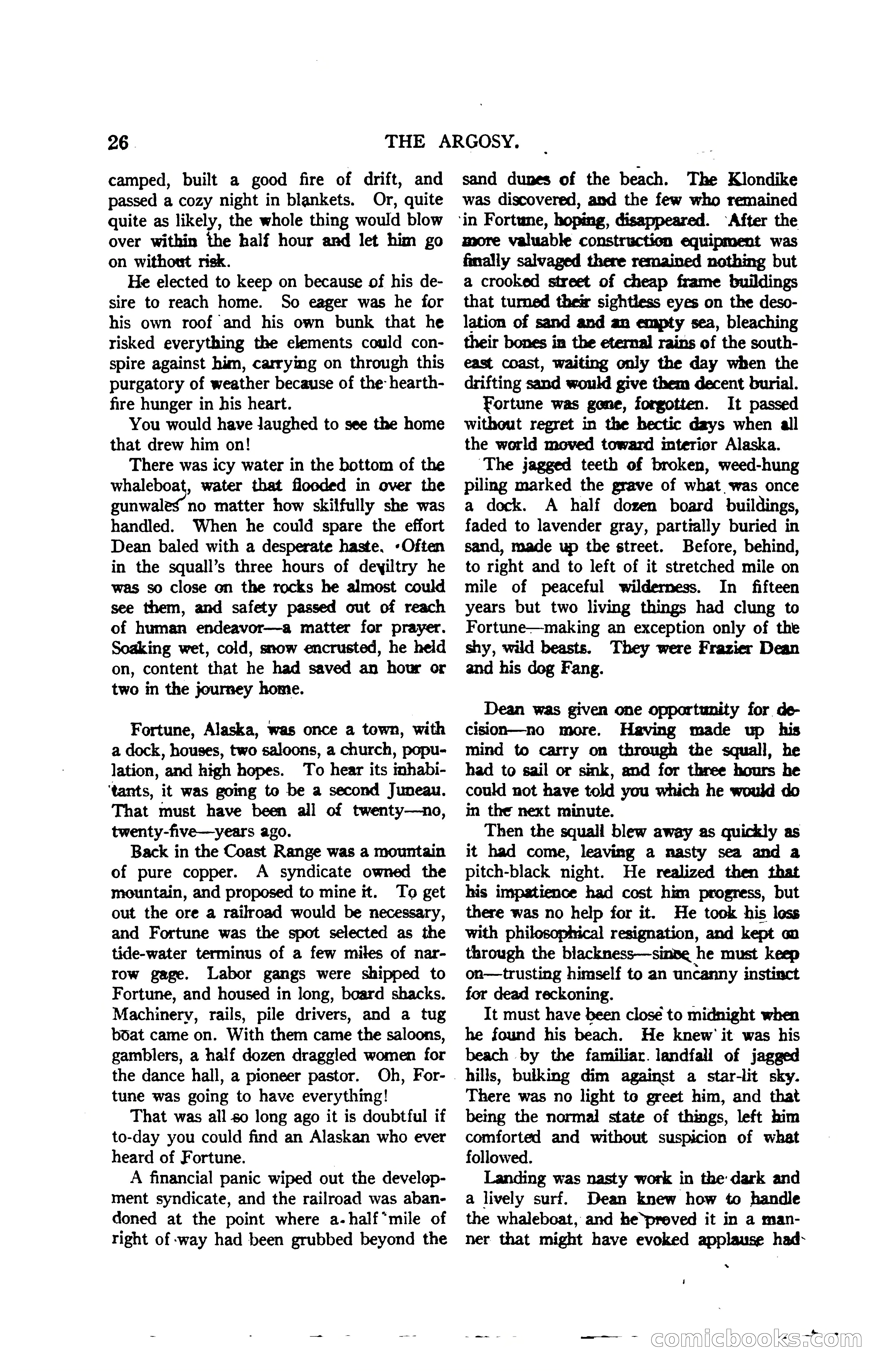 Argosy, Vol. 120, No. 1 — page 36 of 160