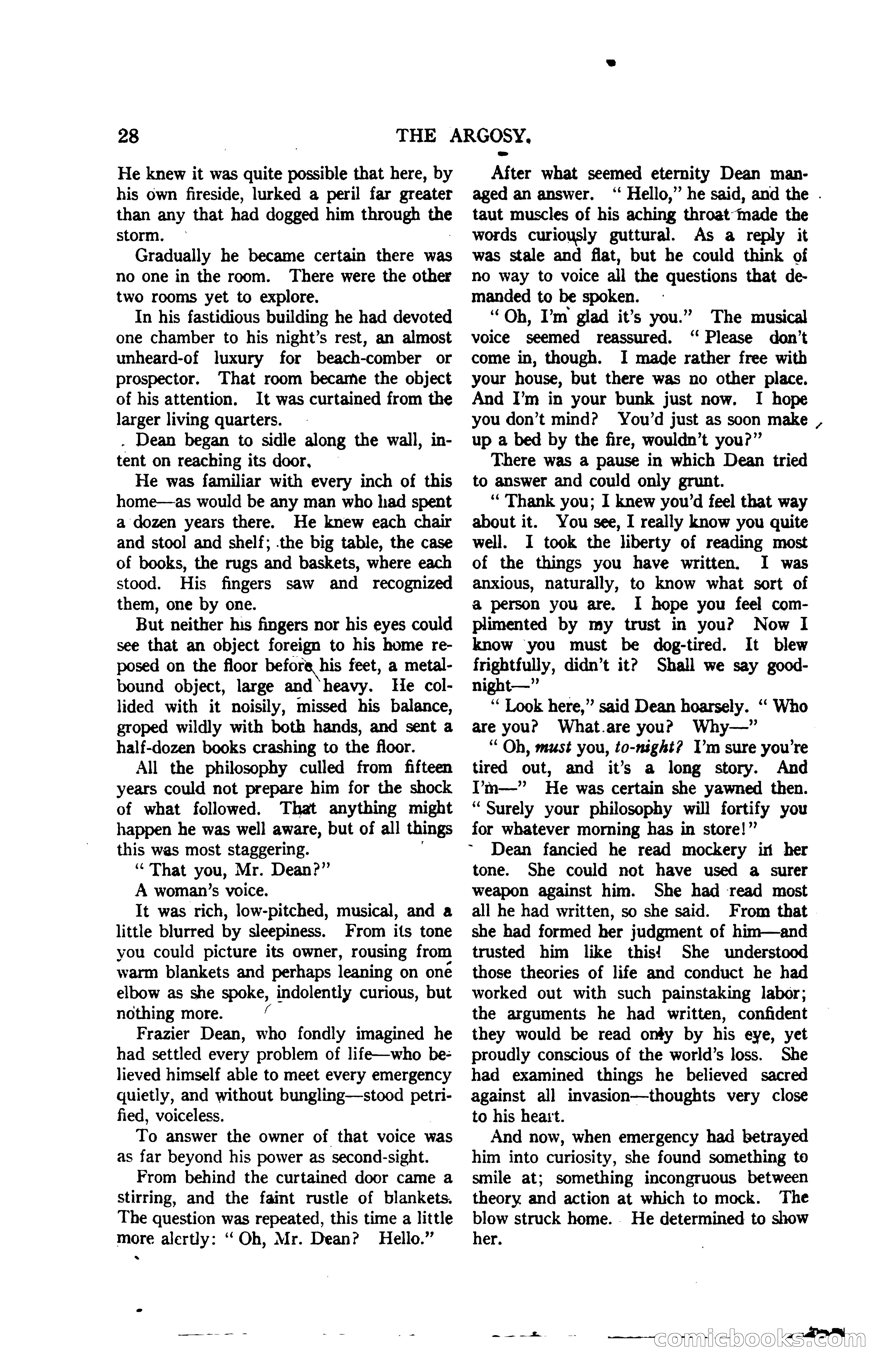 Argosy, Vol. 120, No. 1 — page 38 of 160