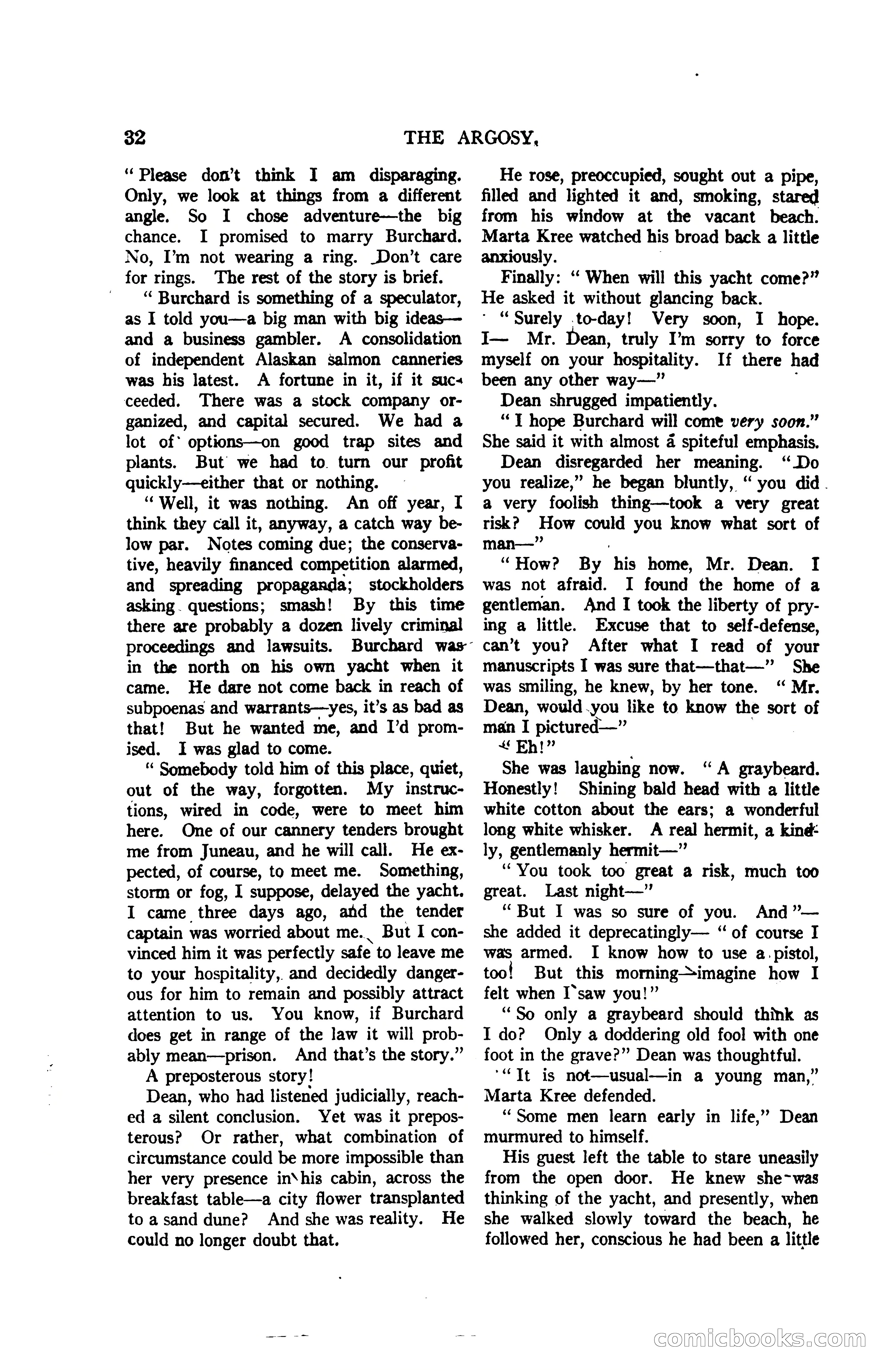 Argosy, Vol. 120, No. 1 — page 42 of 160