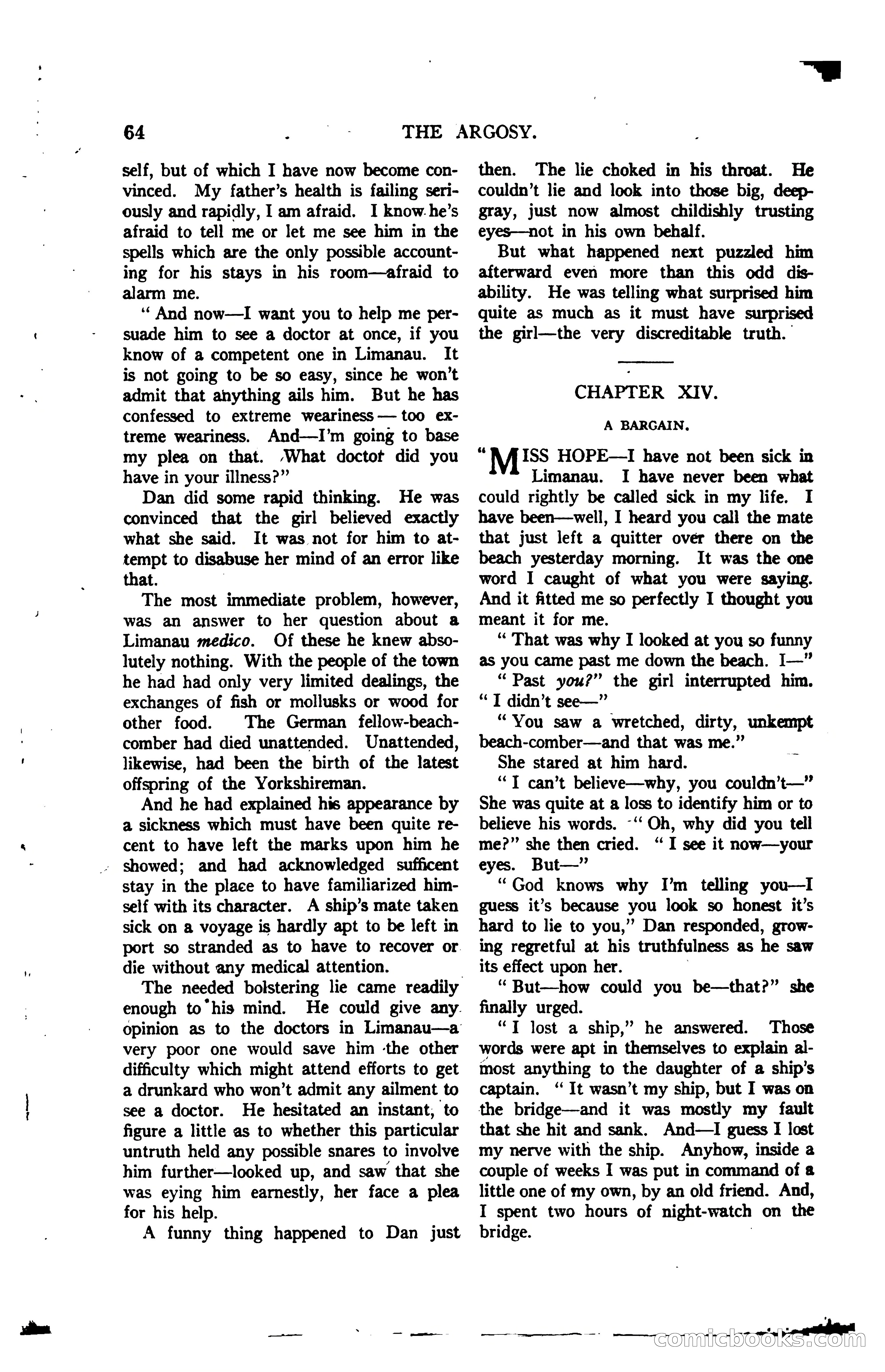 Argosy, Vol. 120, No. 1 — page 74 of 160