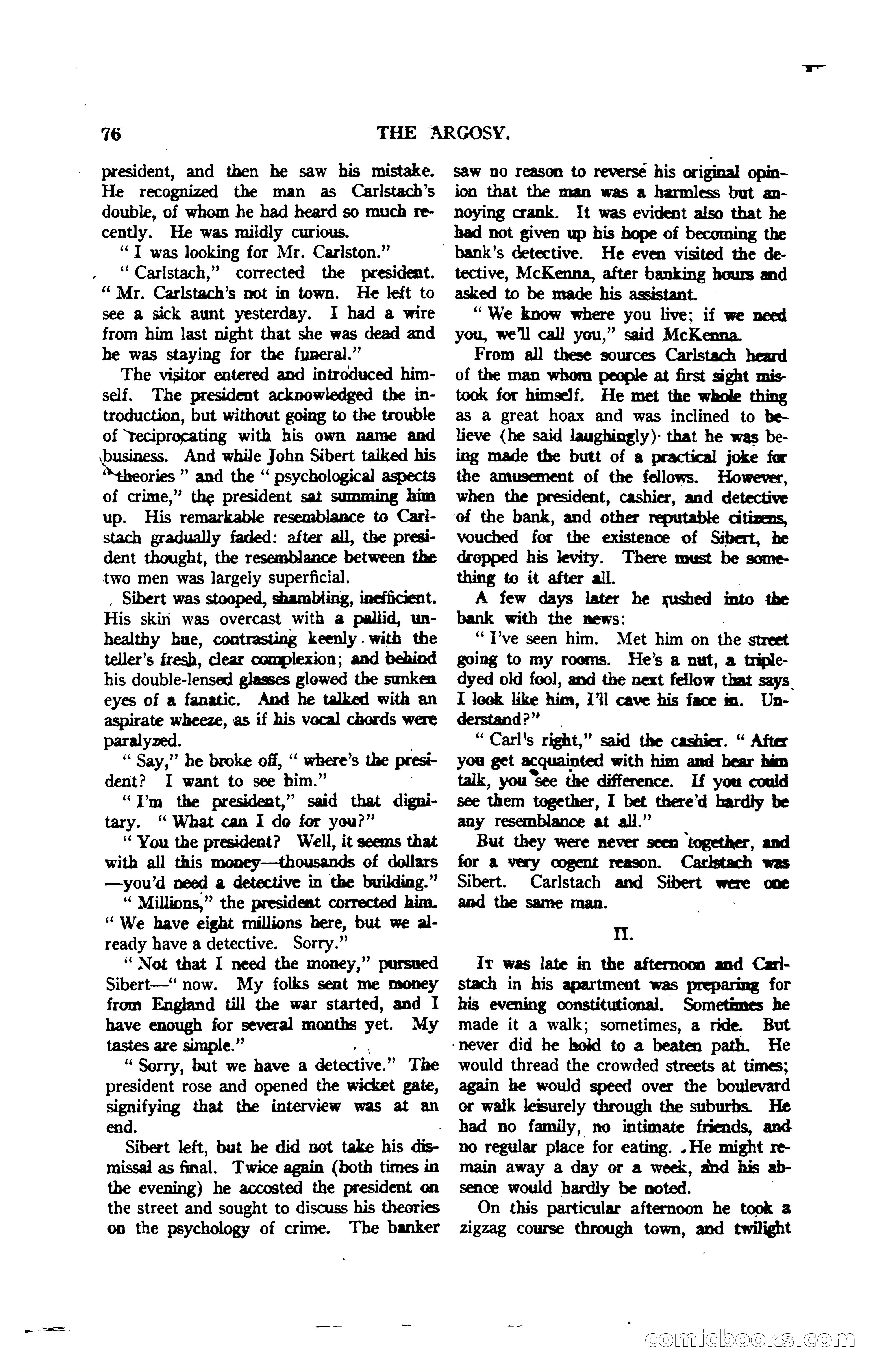 Argosy, Vol. 120, No. 1 — page 86 of 160