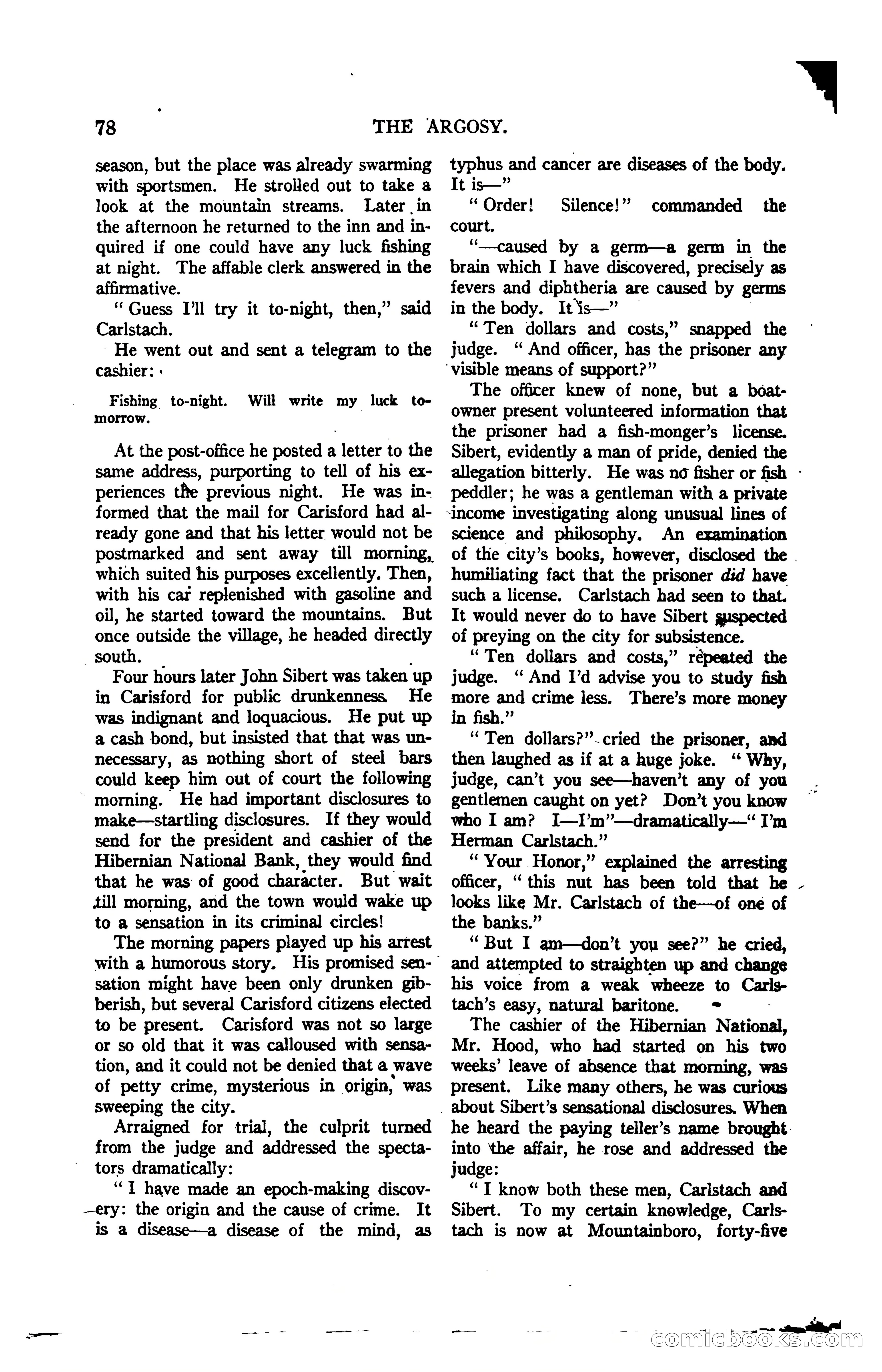 Argosy, Vol. 120, No. 1 — page 88 of 160